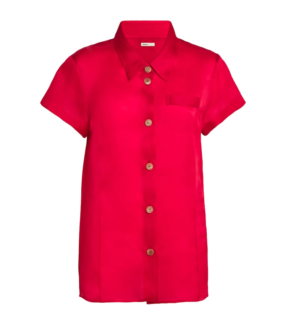 Silk Organza Keefe Shirt