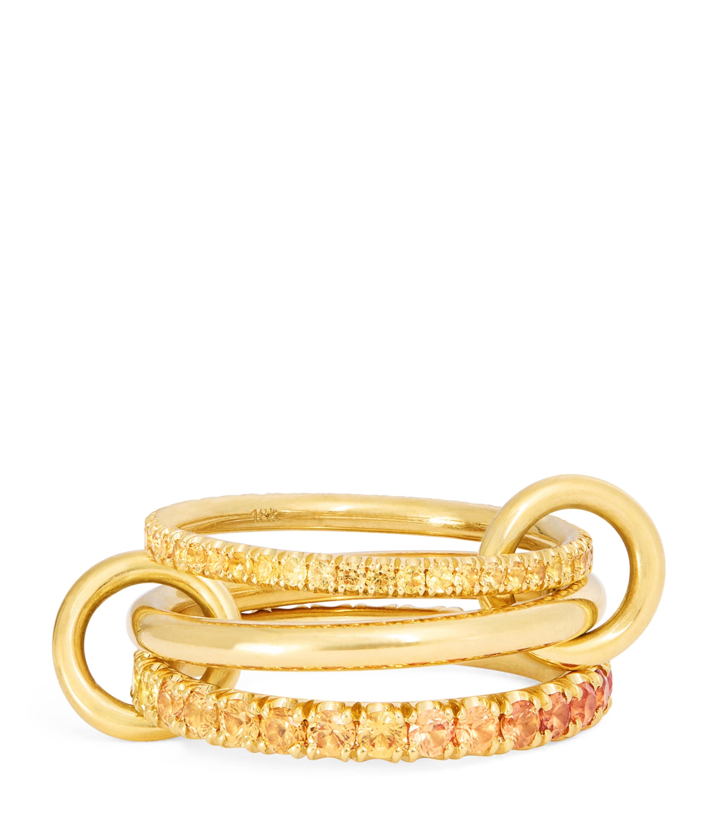 Spinelli Kilcollin Yellow Gold and Sapphire Norah Ring Yellow Gold