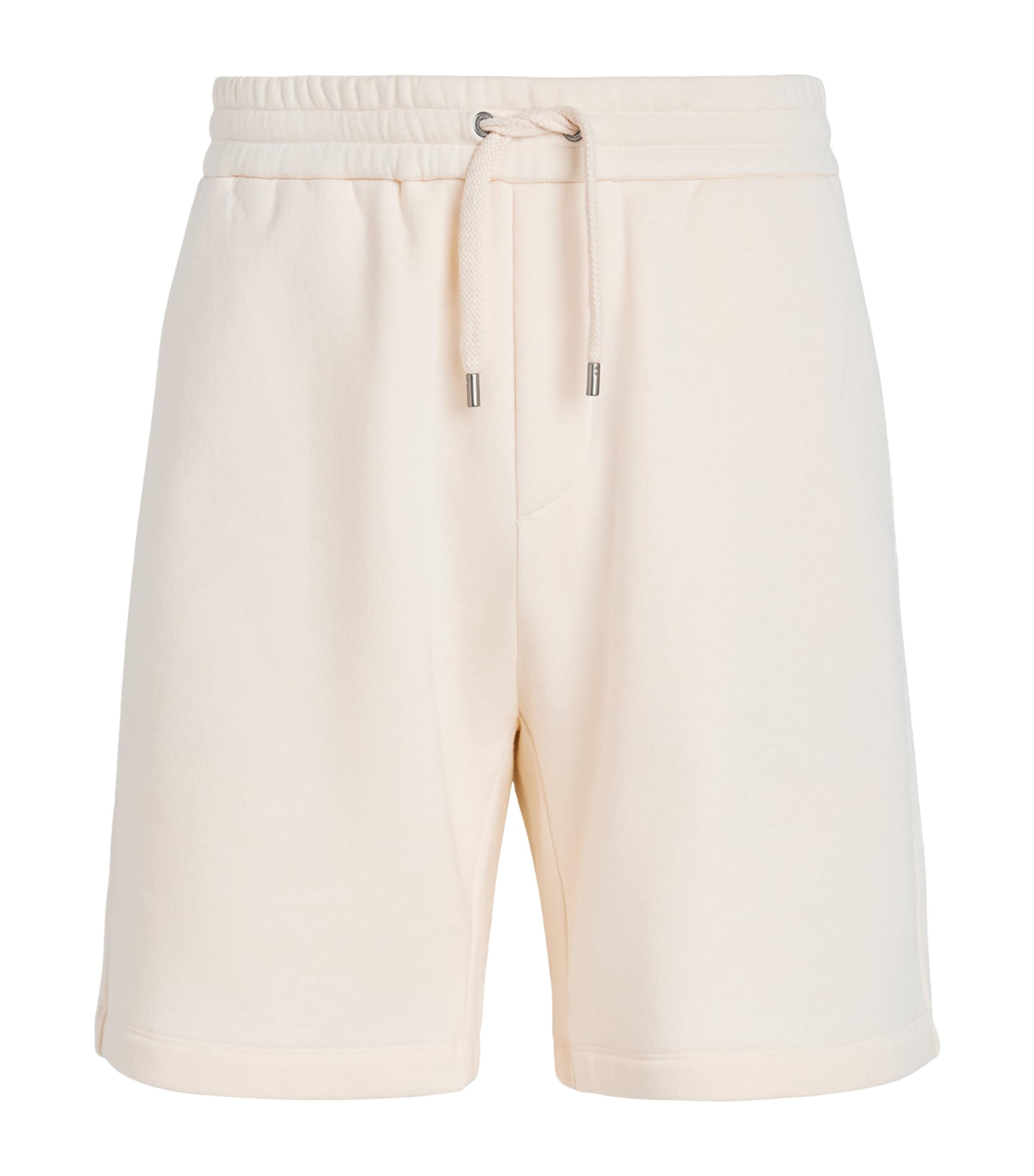 Ralph Lauren Purple Label Mens x Wimbledon Cotton-Cashmere Sweatshorts Cream