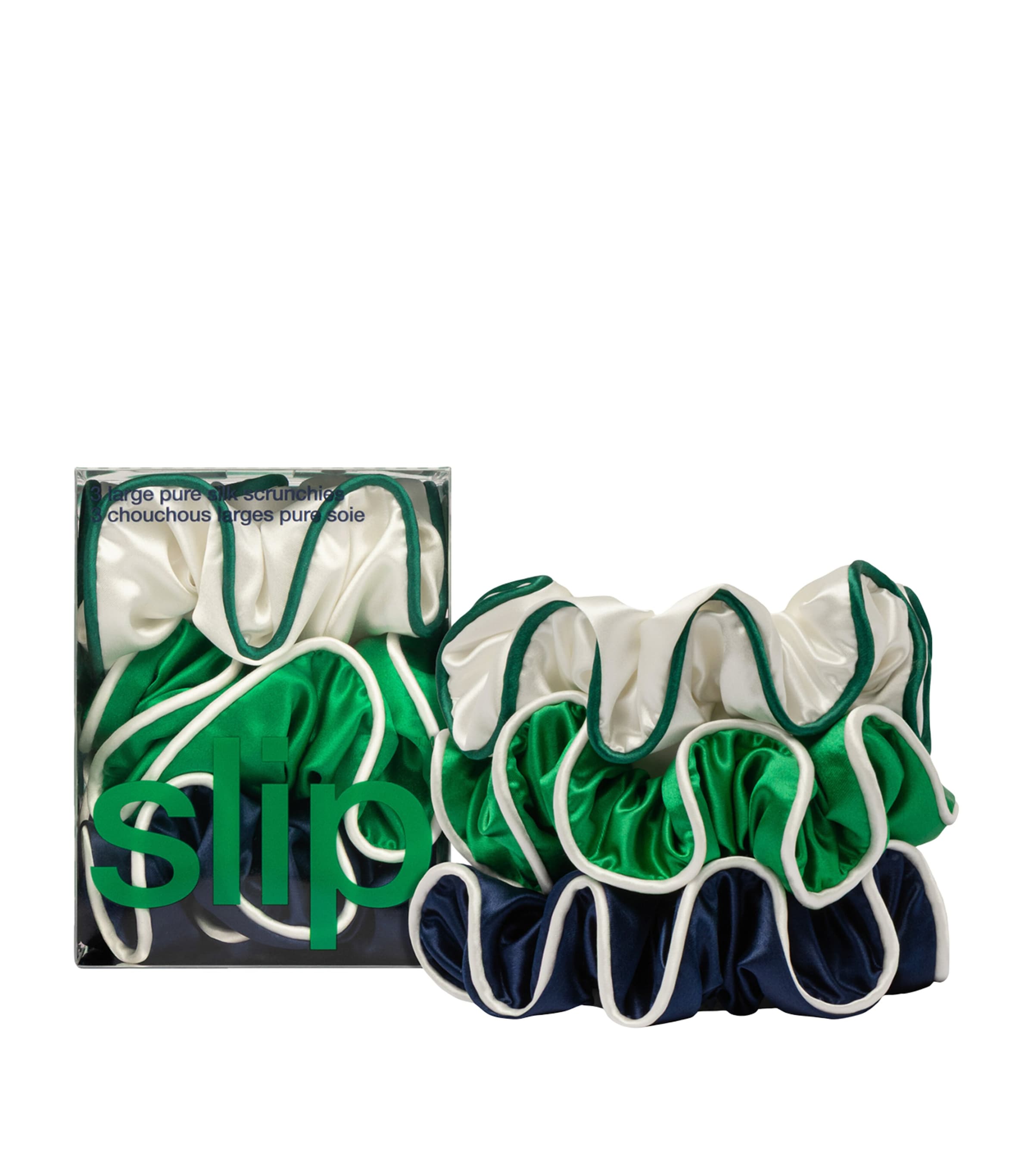 Slip Mulberry Silk Game Day Scrunchies (Pack of 3)
