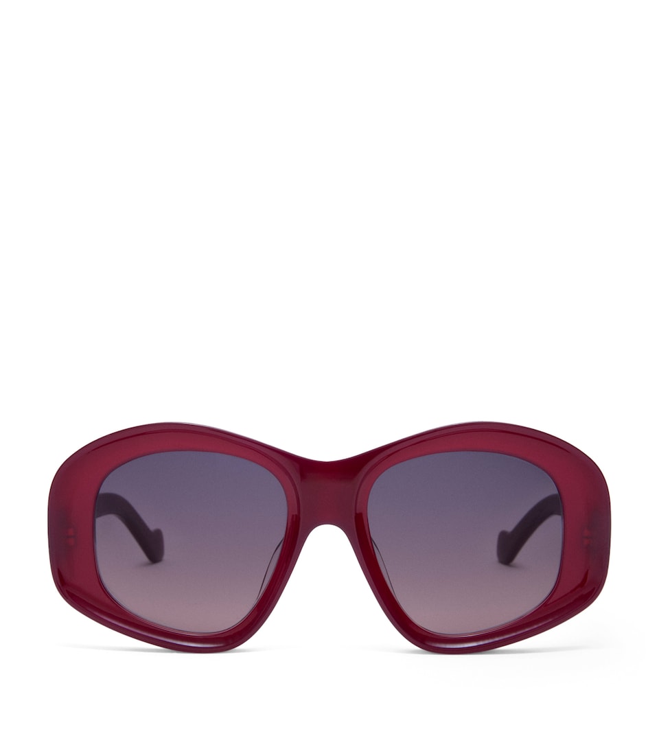 Bevelled Pentagon Sunglasses