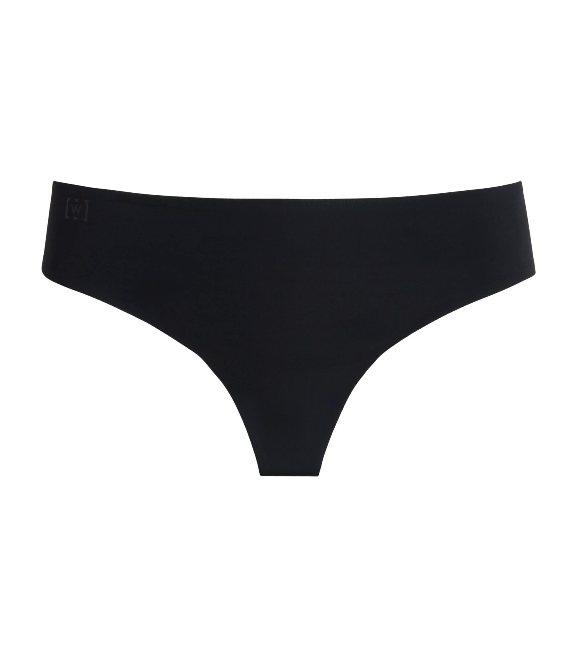Wolford Womens Pure Thong Black