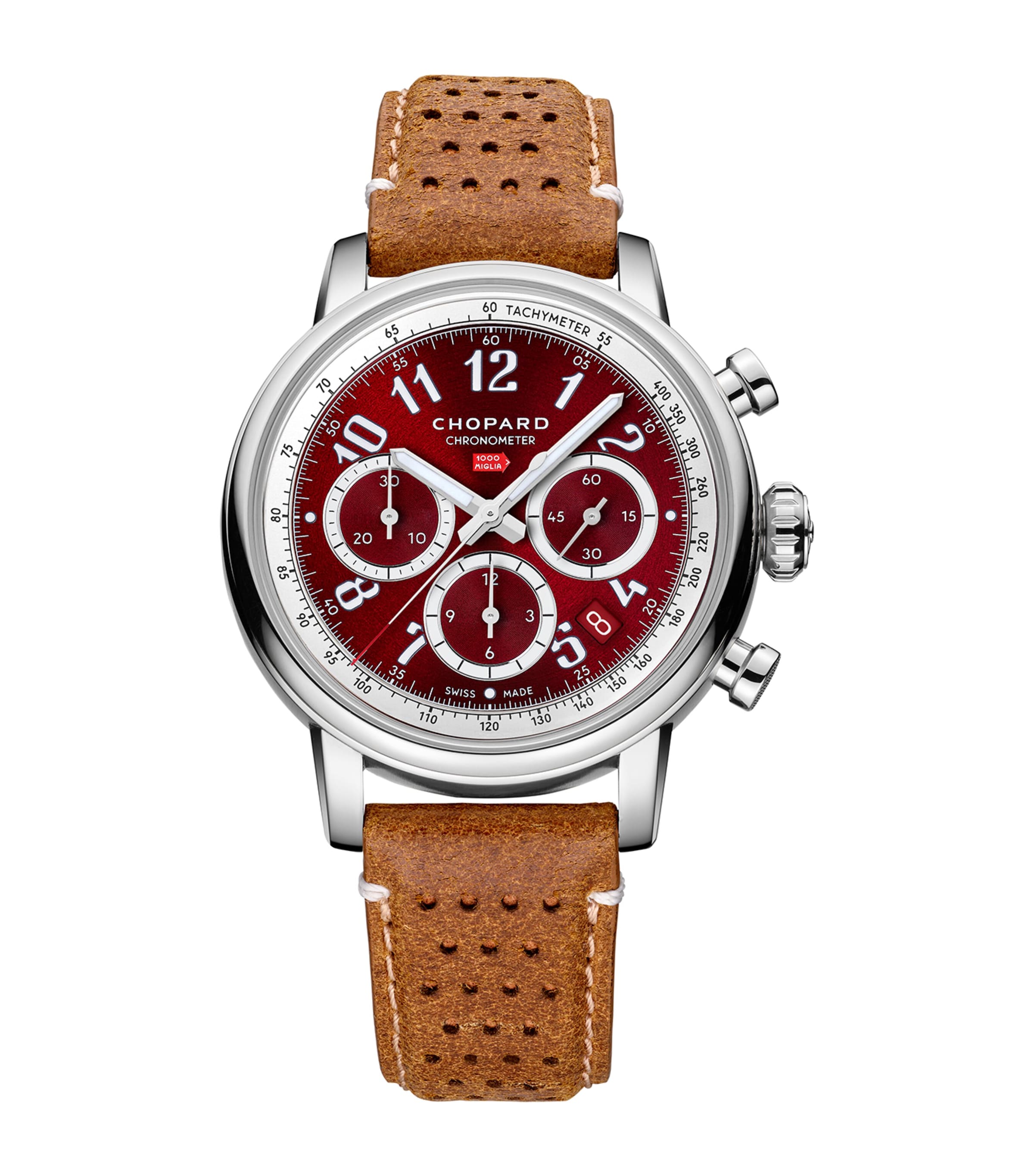 Lucent Steel Mille Miglia Chronograph Watch 40.5mm