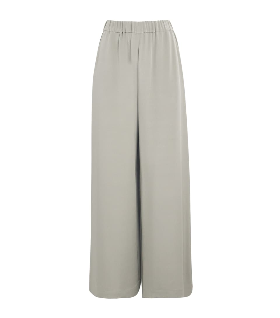 Silk Crêpe de Chine Trousers