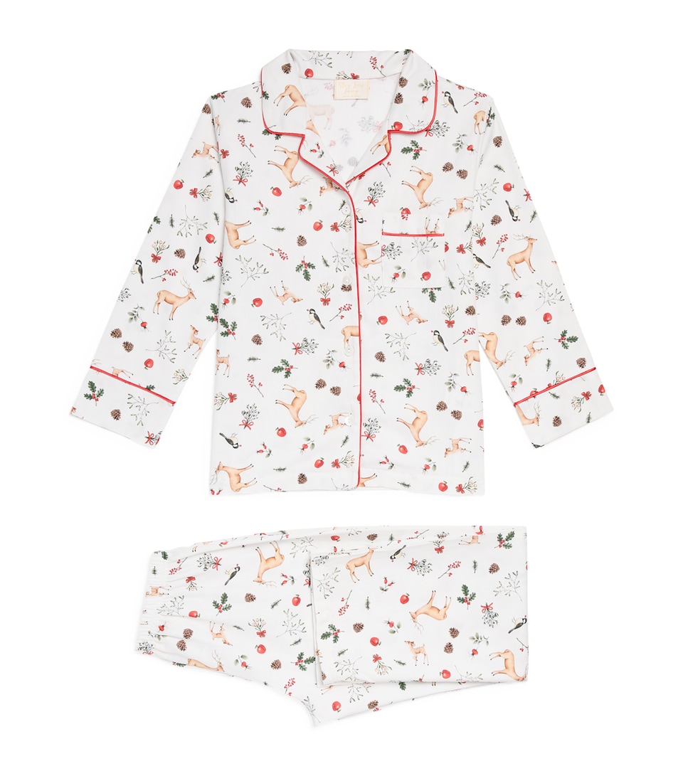Festive Print Pyjama Set (3-14 Years)