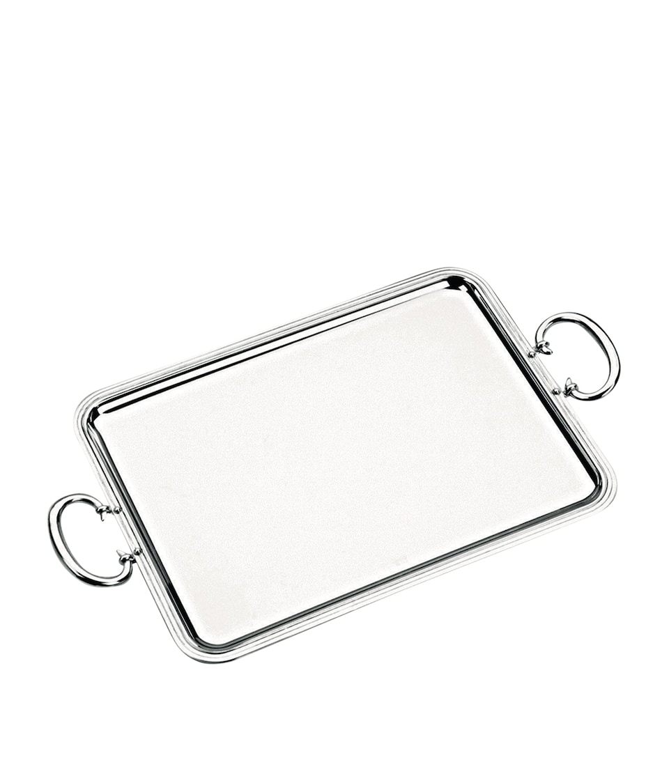 Silver-Plated Albi Handled Tray (53cm x 42cm)