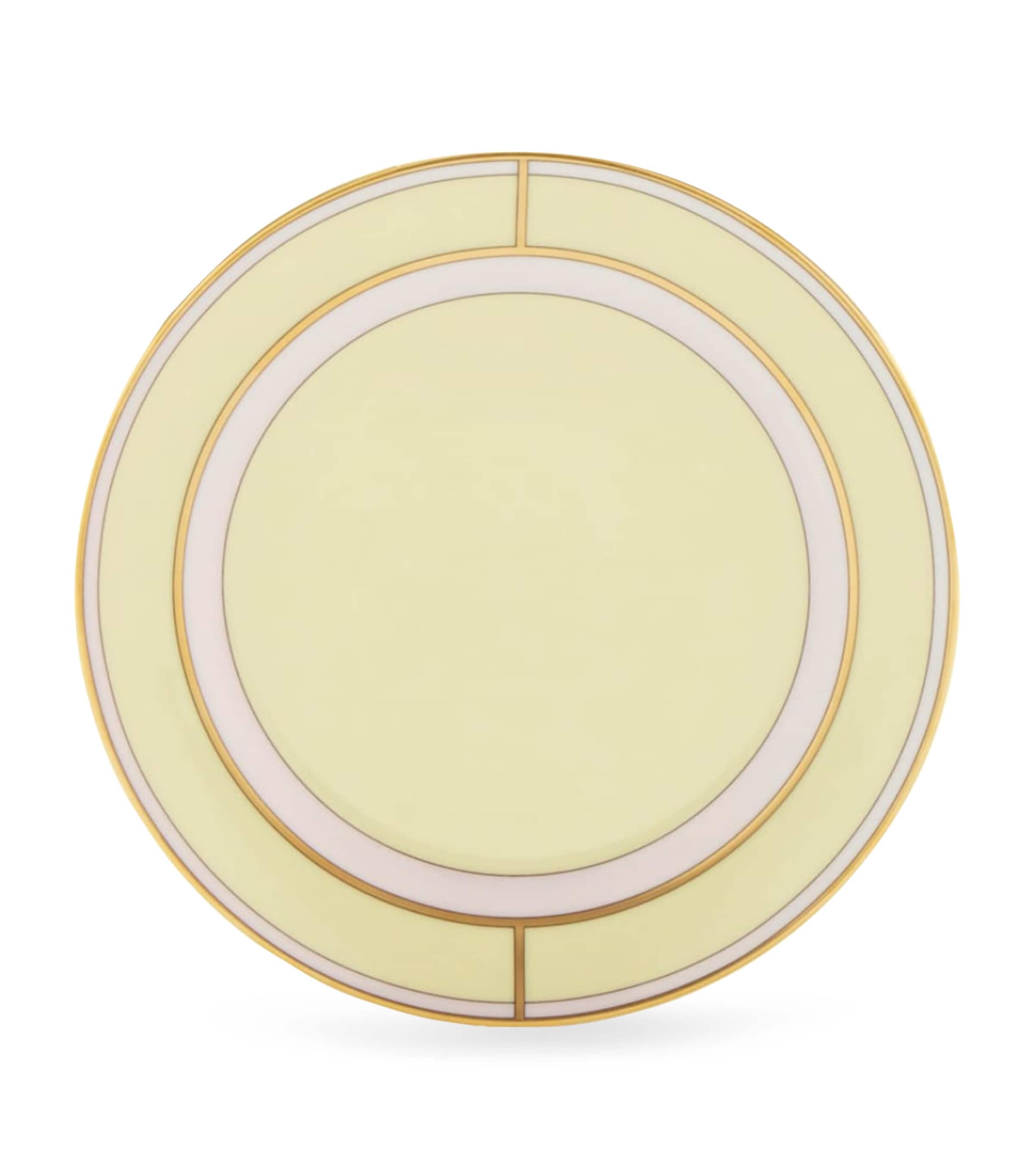 Porcelain Colonna Diva Giallo Bread Plate (17cm)