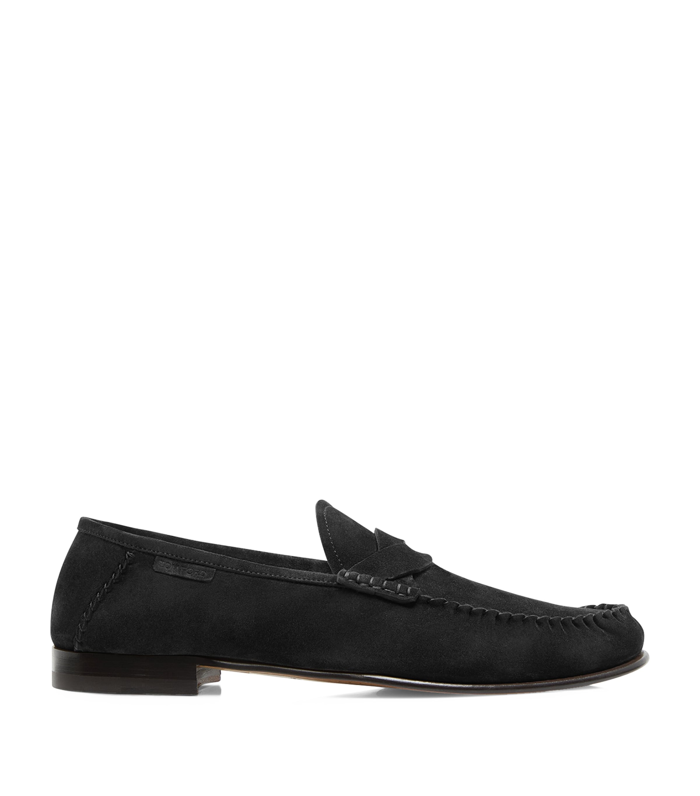 Suede Loafers
