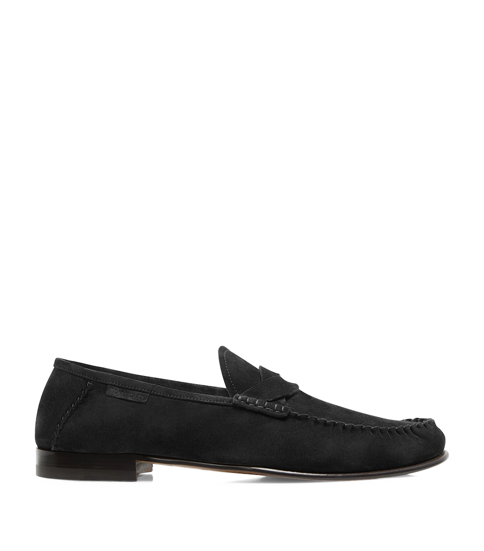 Suede Loafers