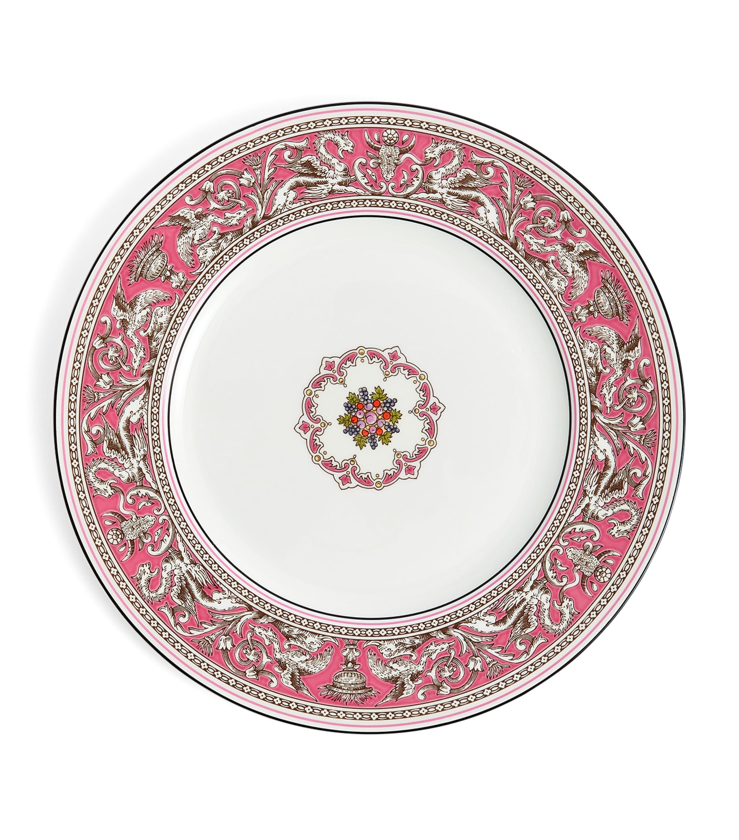 Wedgwood Florentine Fuchsia Plate (27.5cm) Pink