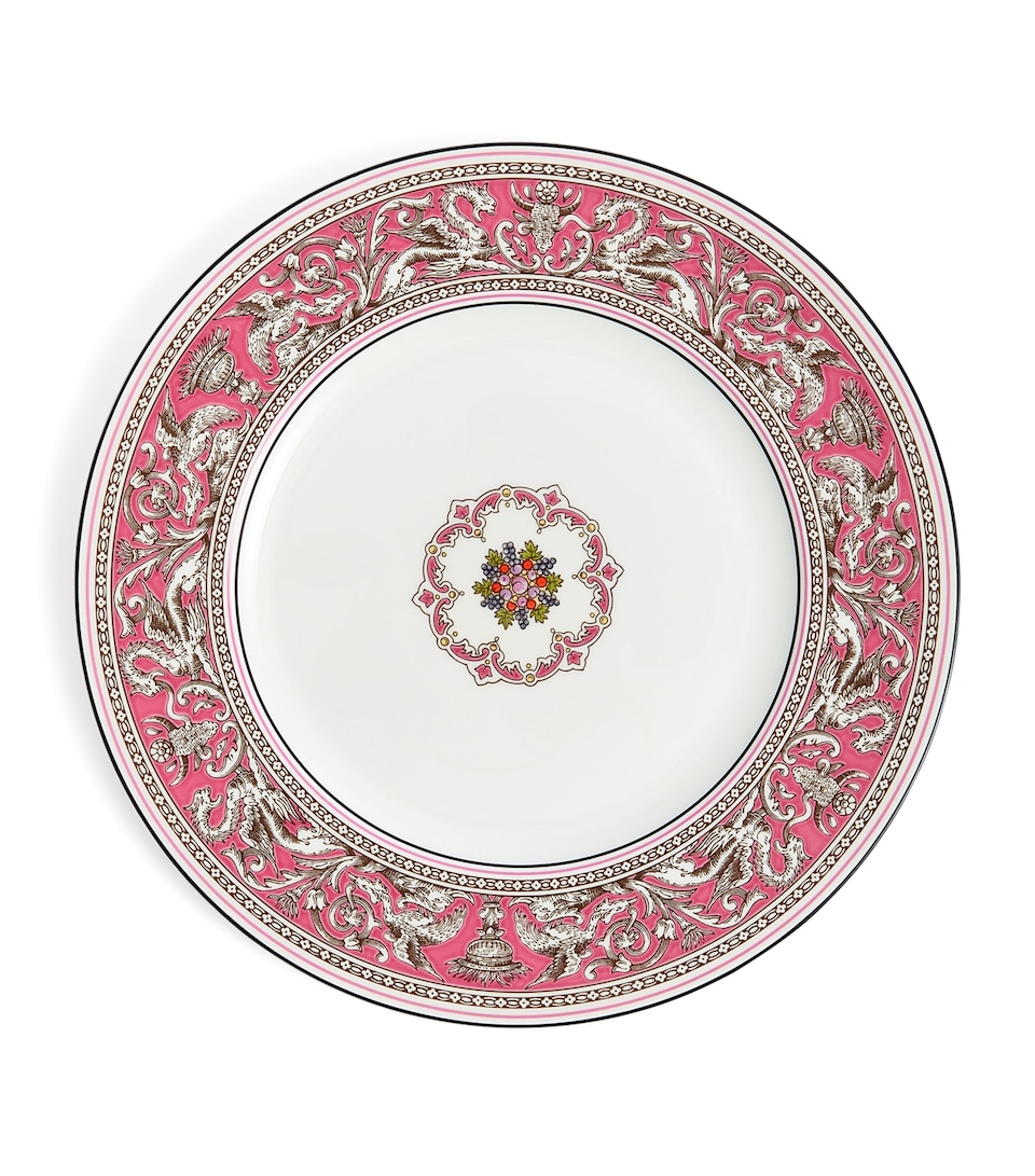 Wedgwood Florentine Fuchsia Plate (27.5cm) Pink