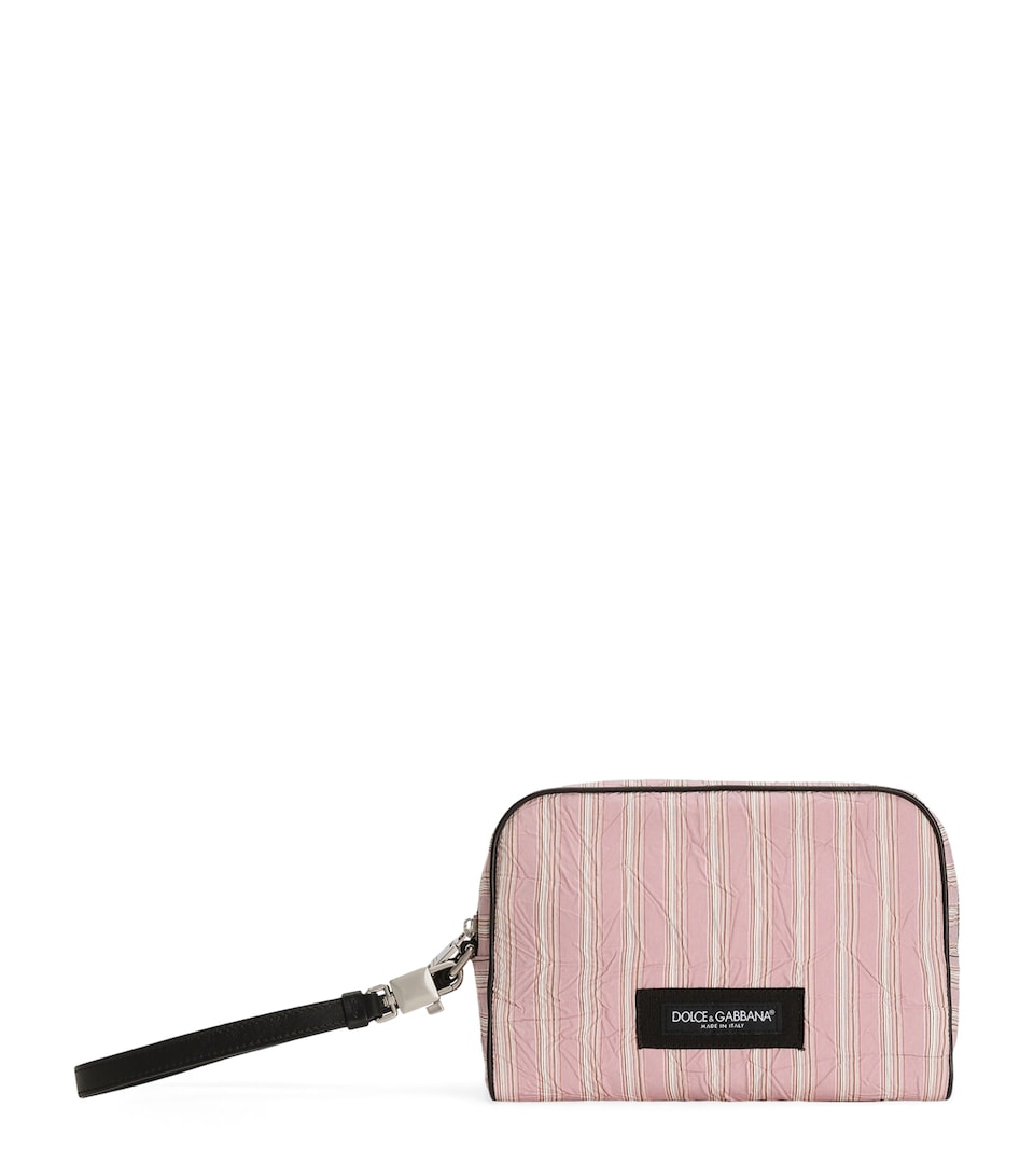 Dolce&Gabbana Stripe Clutch Bag Multicolor Pin
