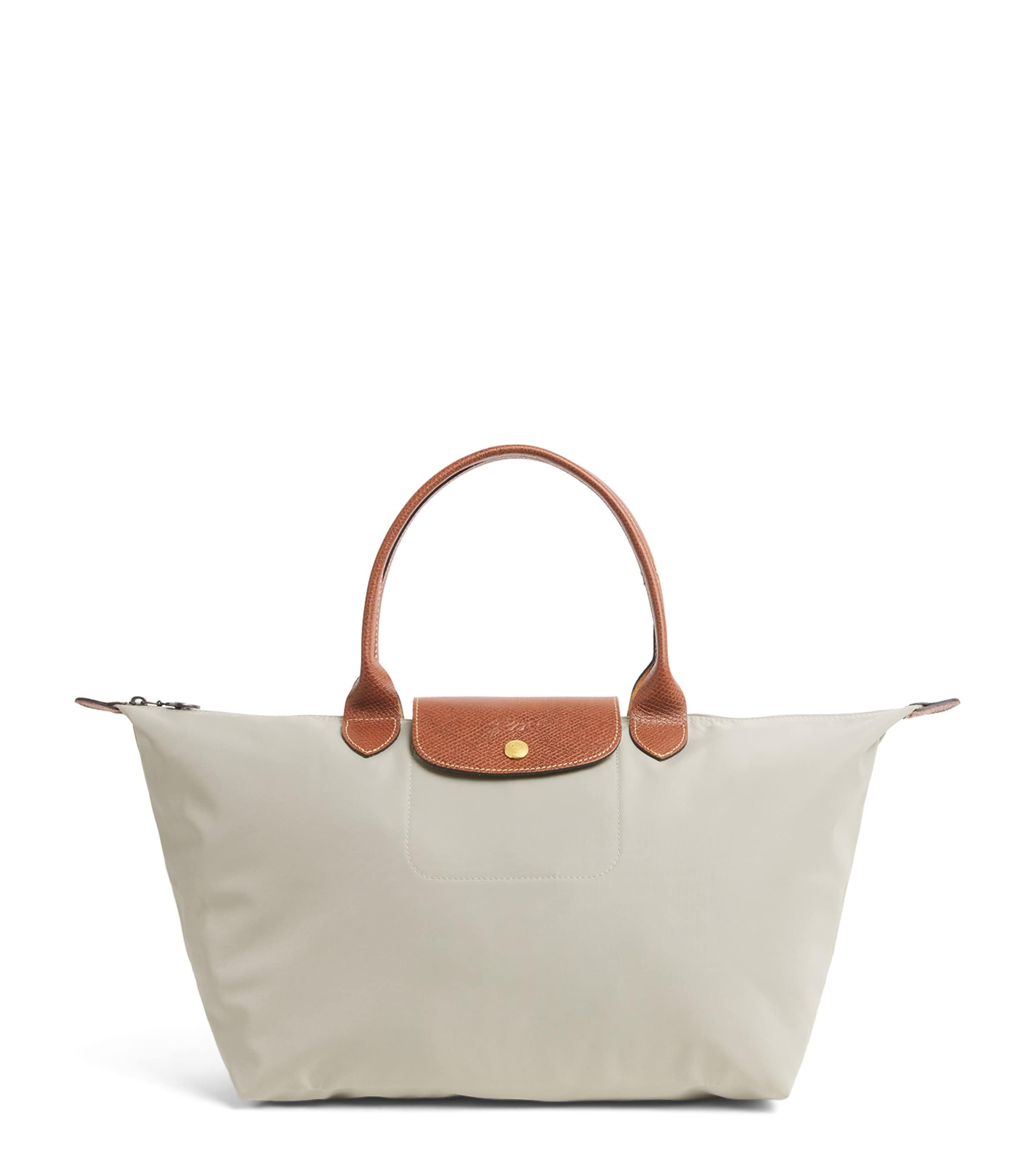 Longchamp Medium Le Pliage Original Handbag Galet