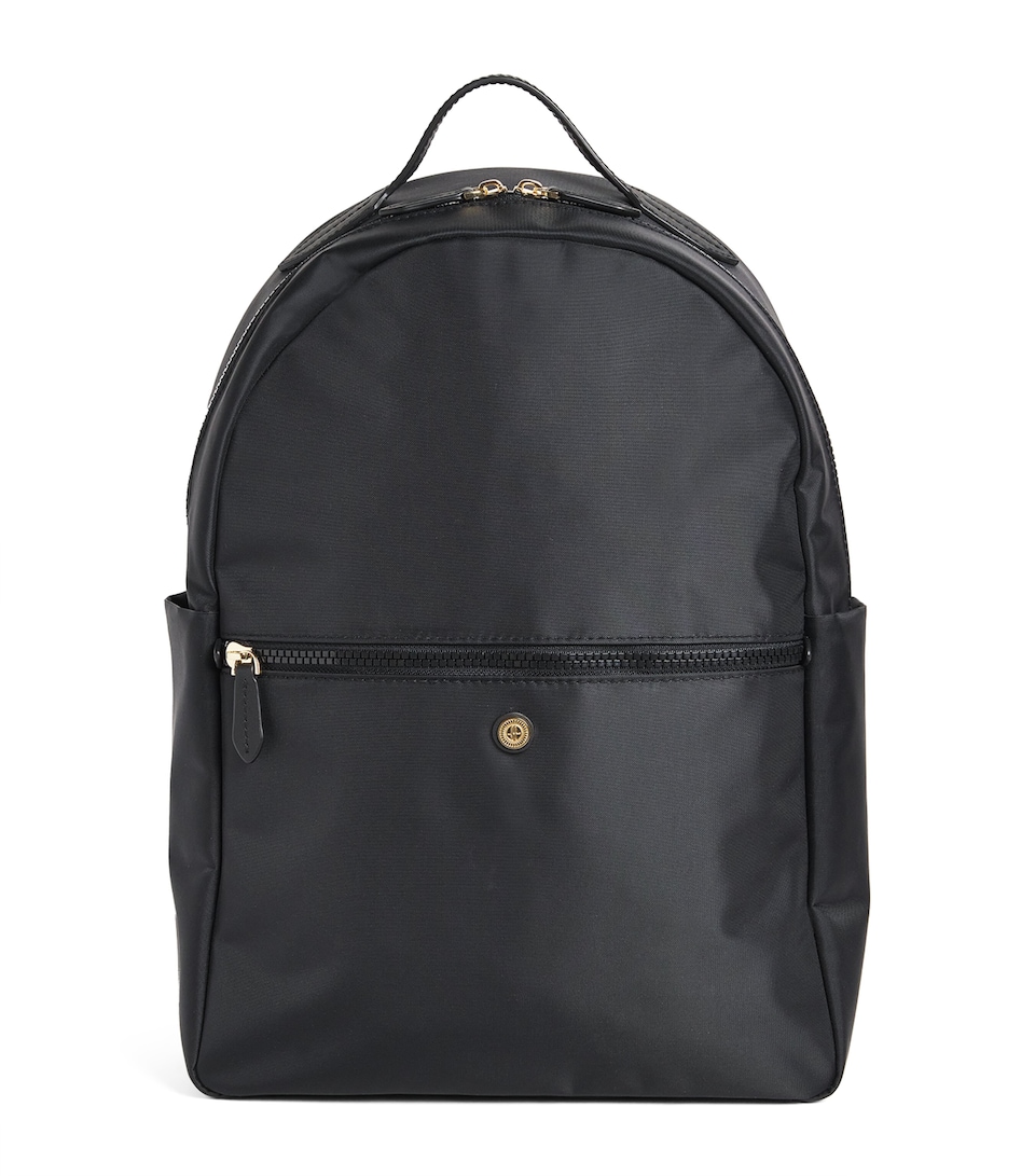 Harrods Nylon Backpack Black