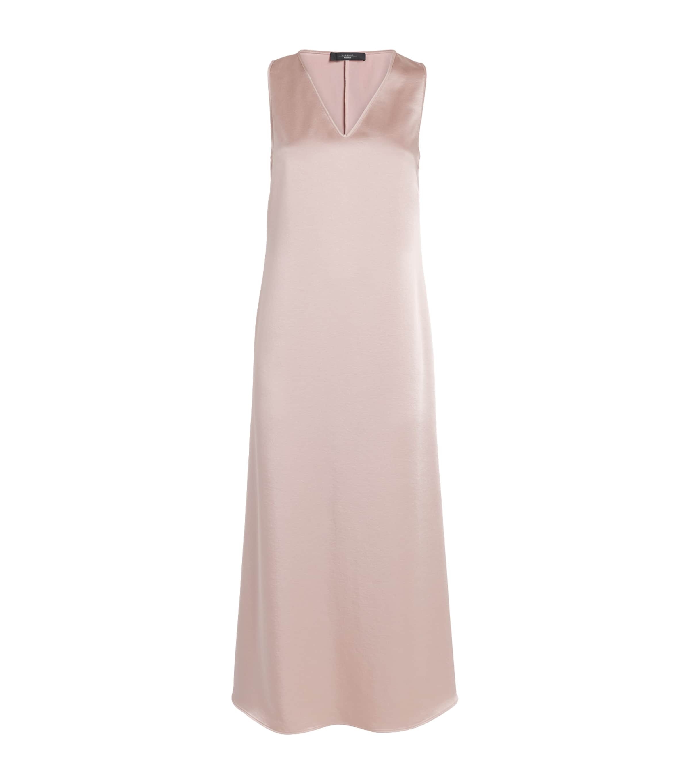 Satin Midi Dress