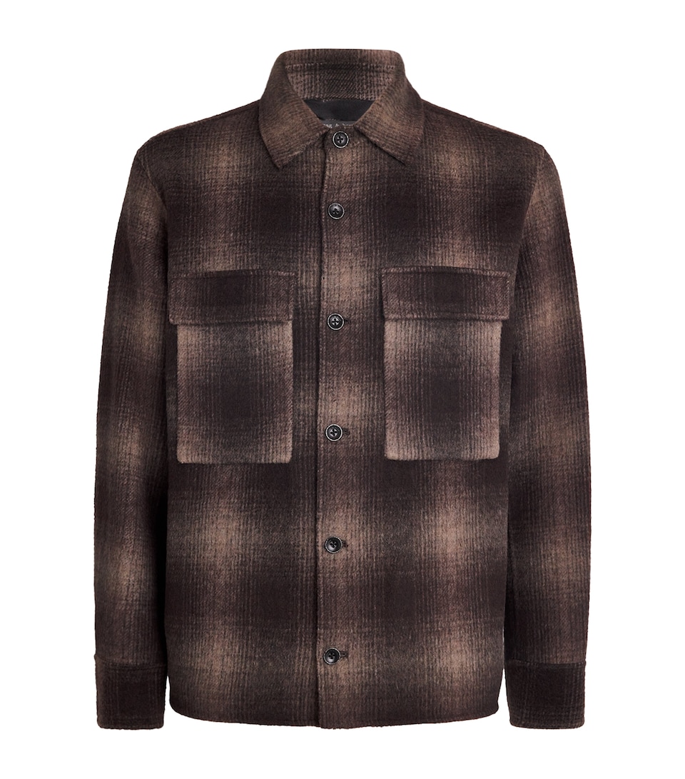 Wool-Blend Austin Check Jacket