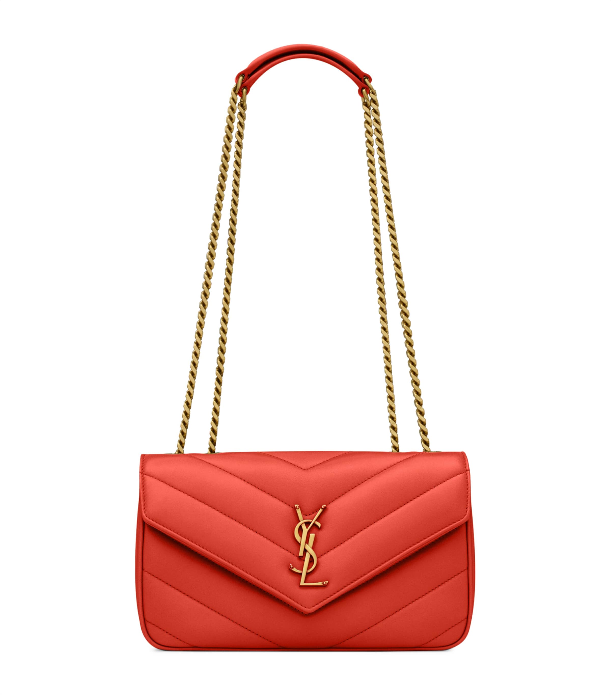 Saint Laurent Small Loulou Shoulder Bag | Harrods US
