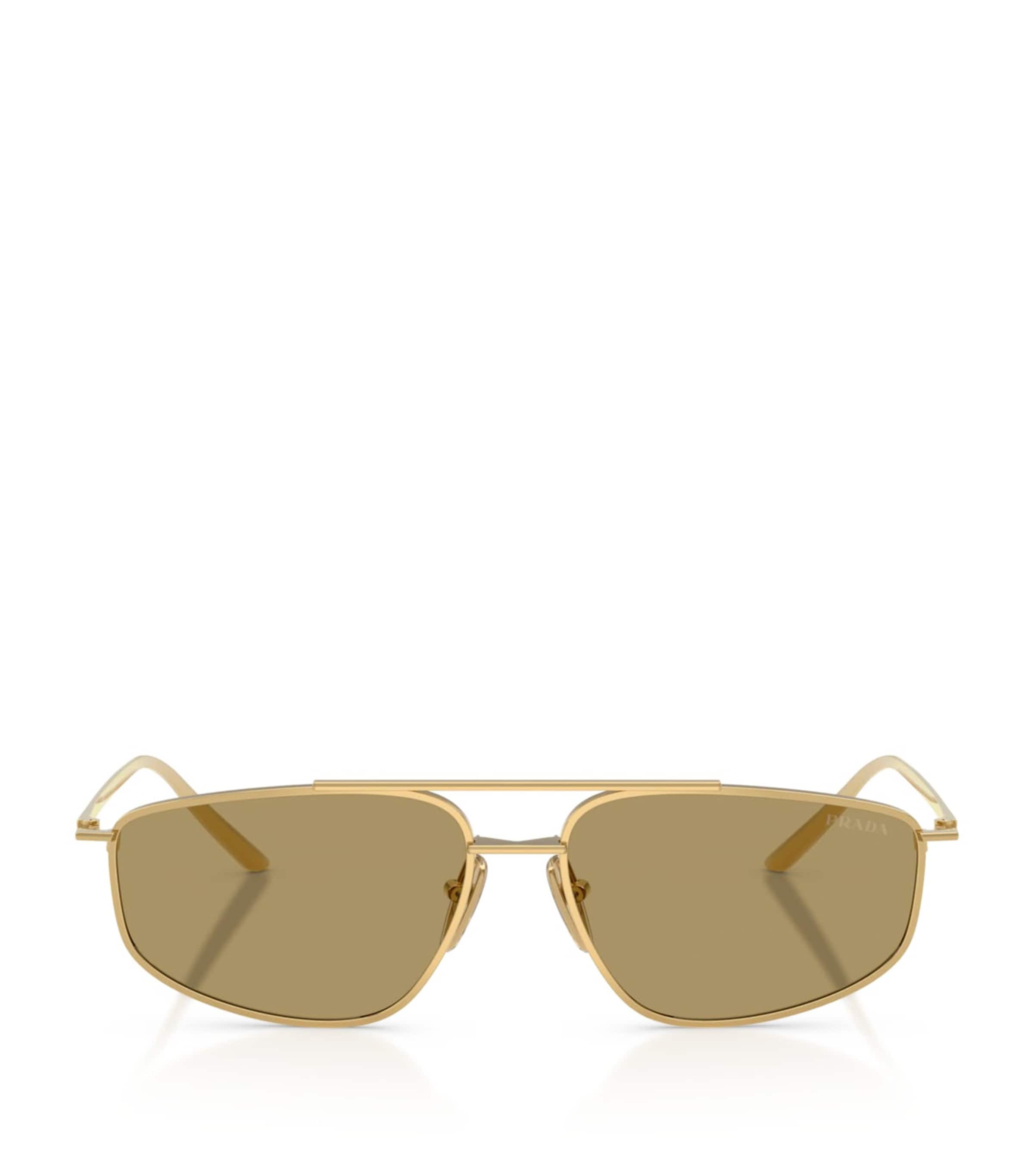 Metal Rectangular Sunglasses