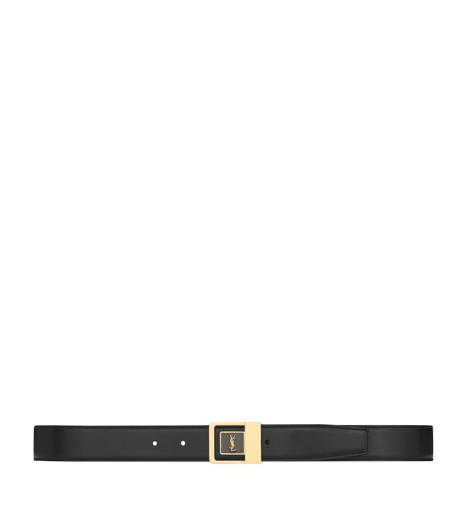 Leather Logo Belt