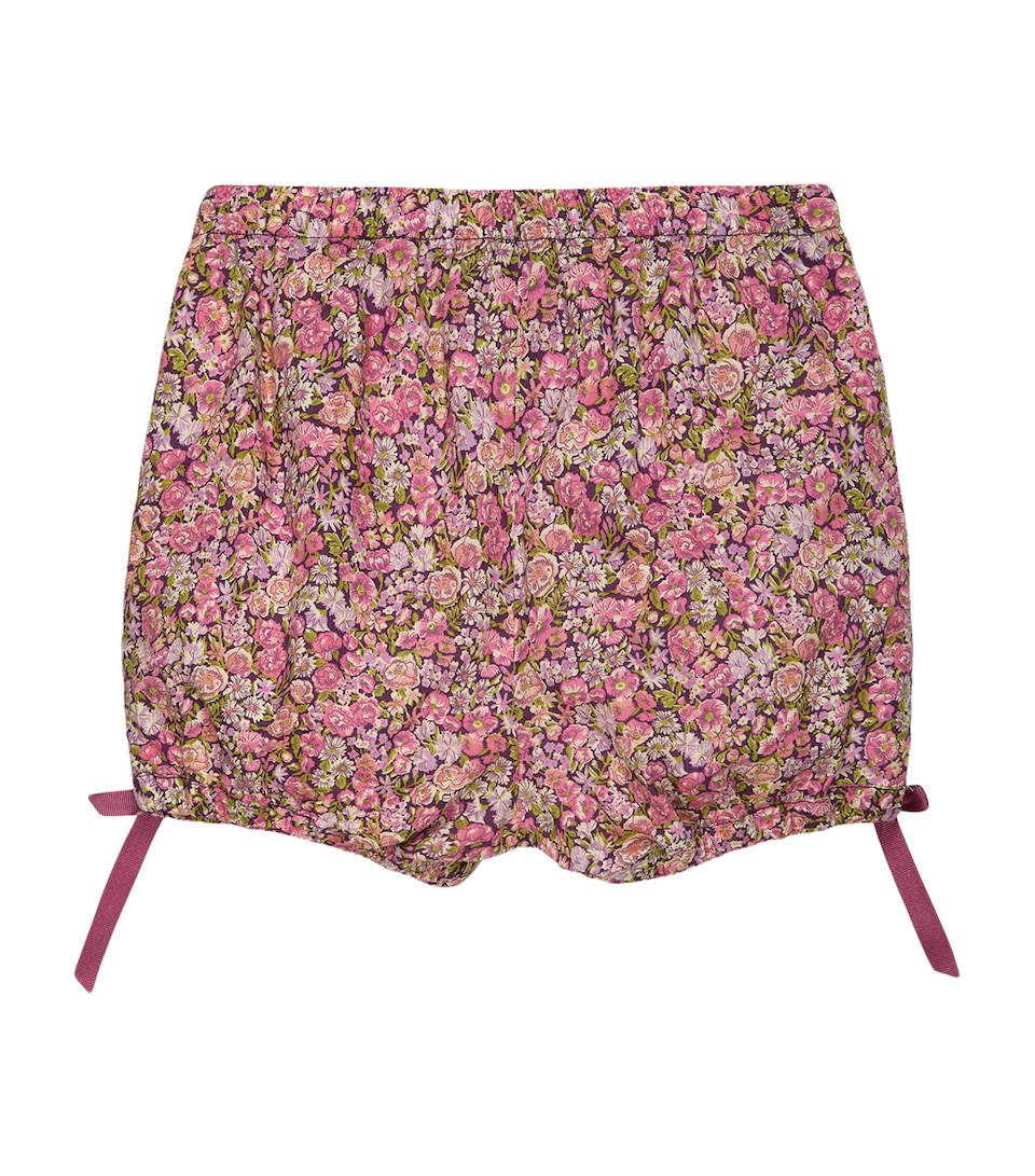 Trotters Cotton Chive Bloomers (6-24 Months) Plum