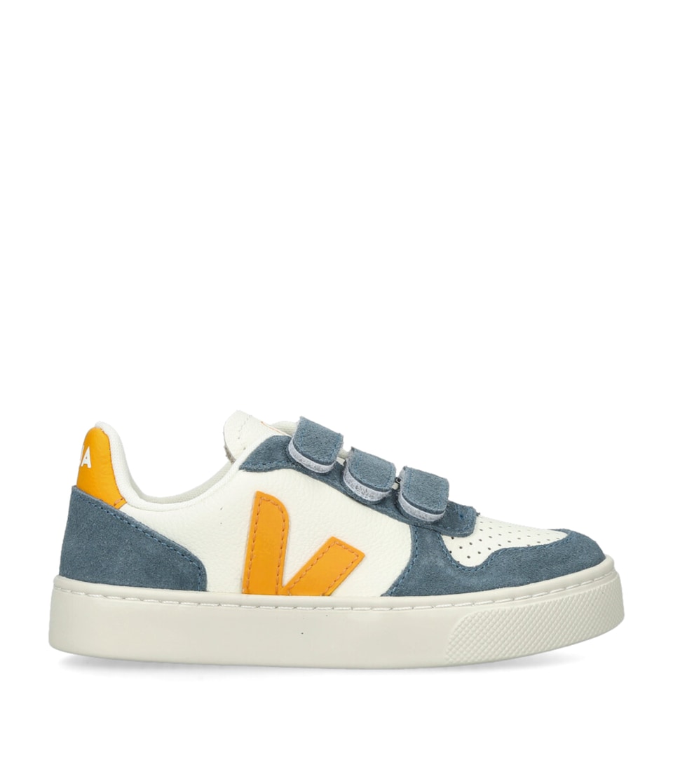 Veja Leather-Suede V-10 Sneakers White/oth