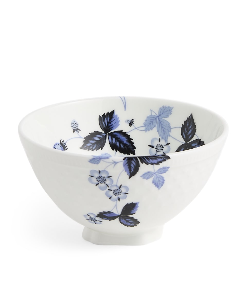 Wedgwood Wild Strawberry Inky Blue Rice Bowl (11cm) Blue