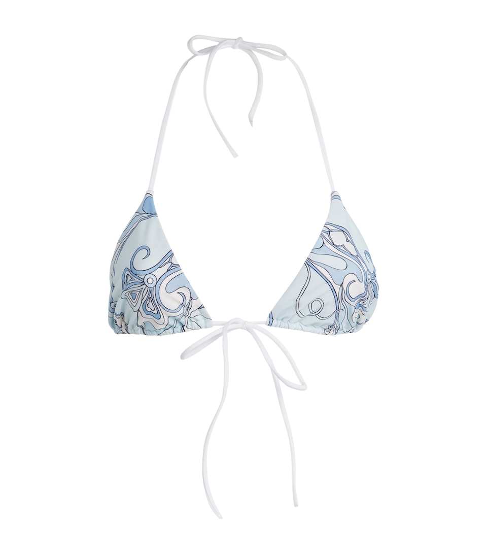 Orchidee Triangle Bikini Top