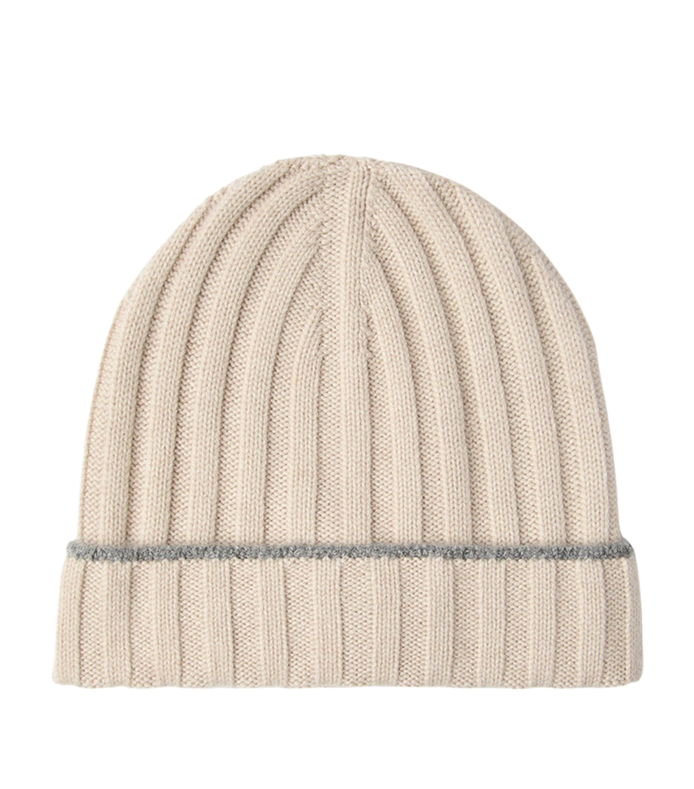 Brunello Cucinelli Cashmere Ribbed Beanie
