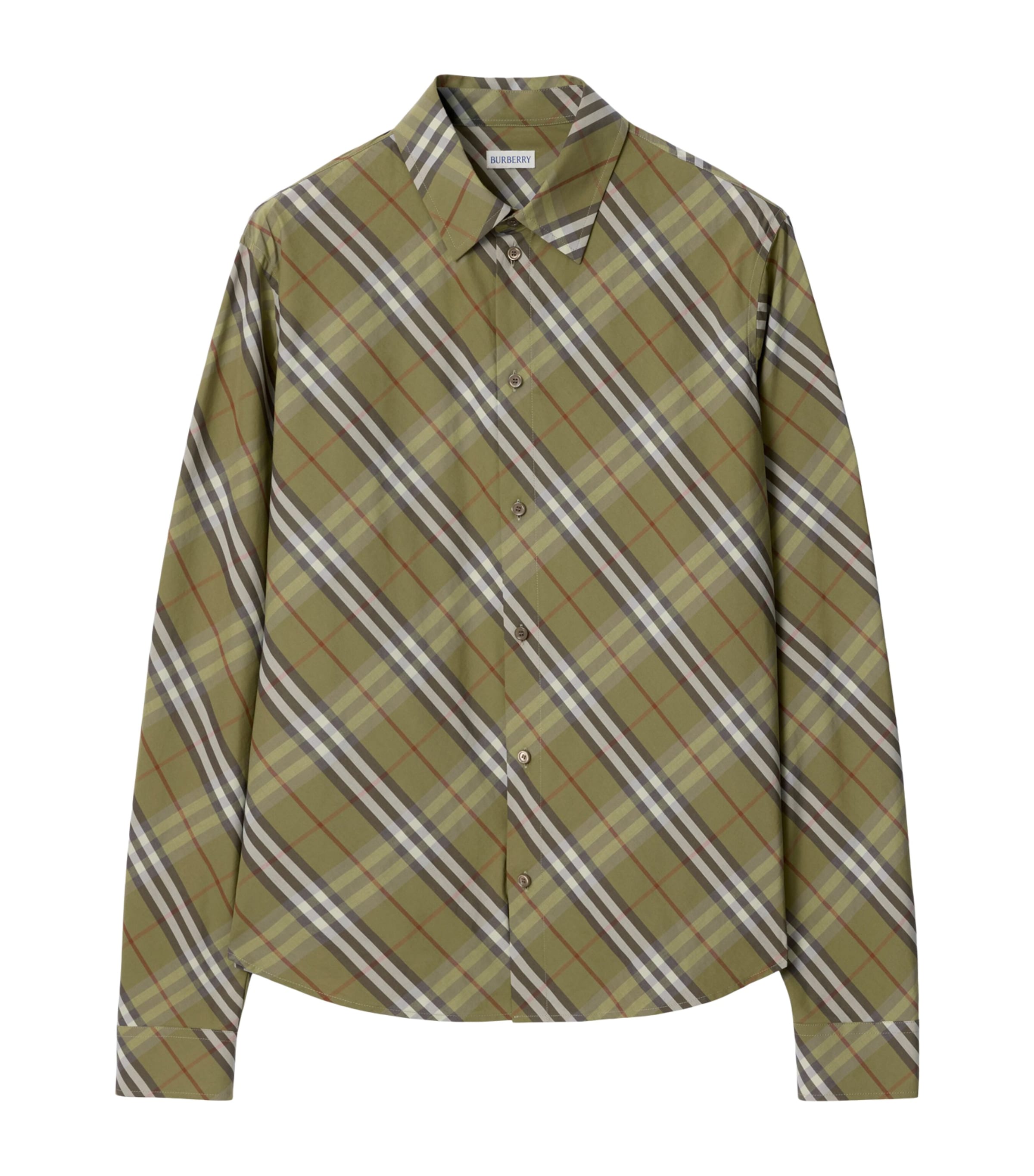 Cotton Check Relaxed Shirt