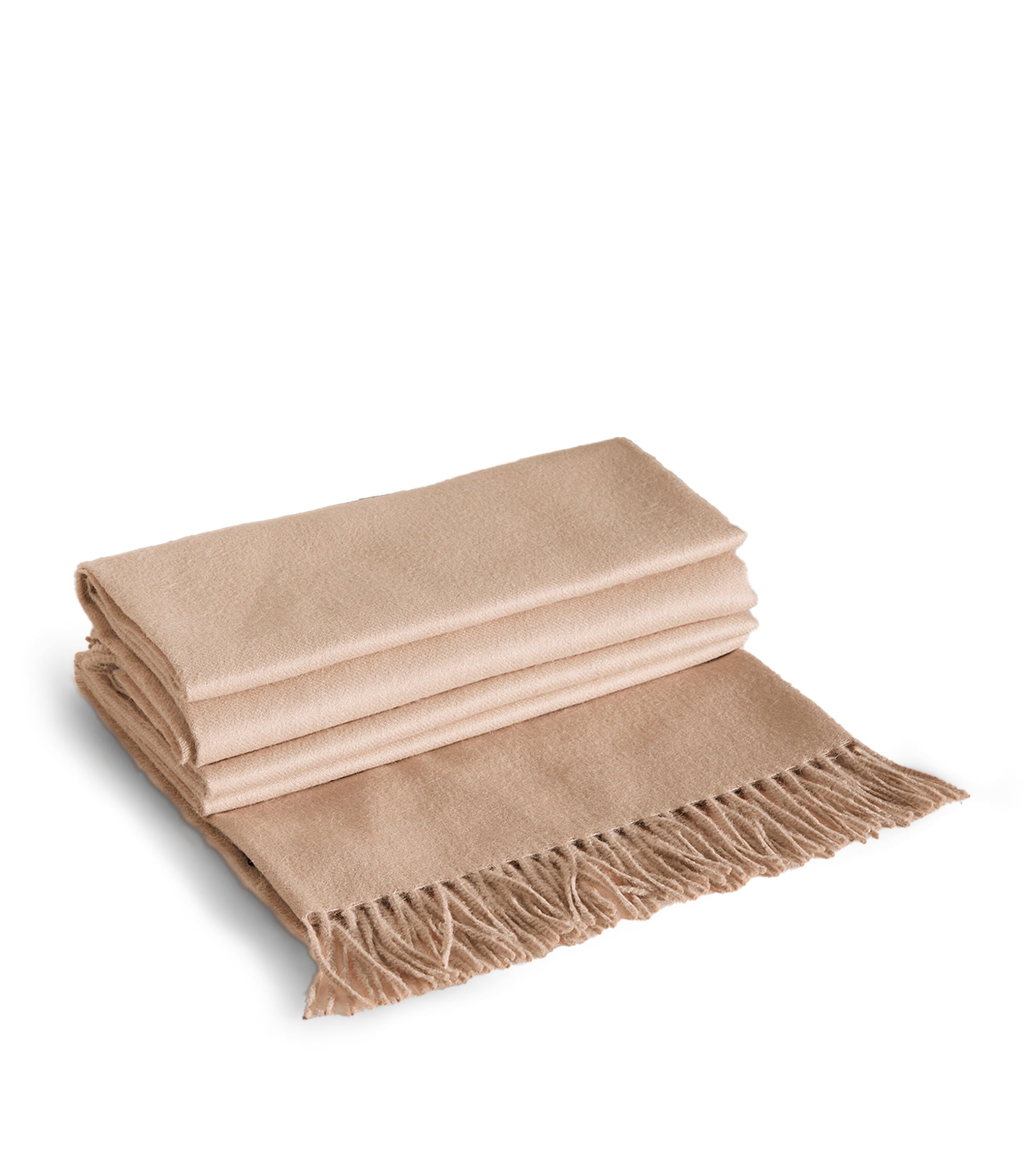 Soho Home Alpaca Wool Maria Throw Beige