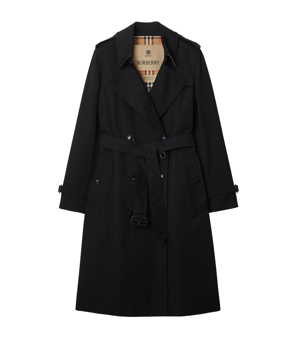 Gabardine Long Kensington Heritage Trench Coat