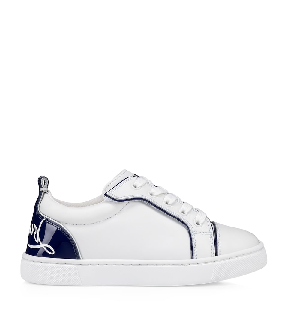 Christian Louboutin Kids Funnyto Leather Sneakers