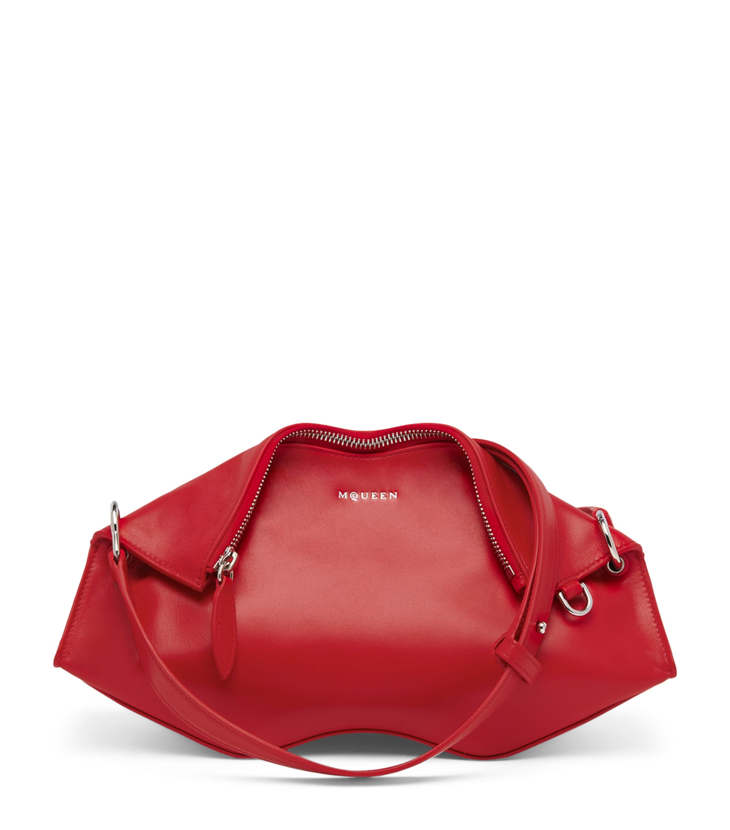 Leather Manta Clutch Bag