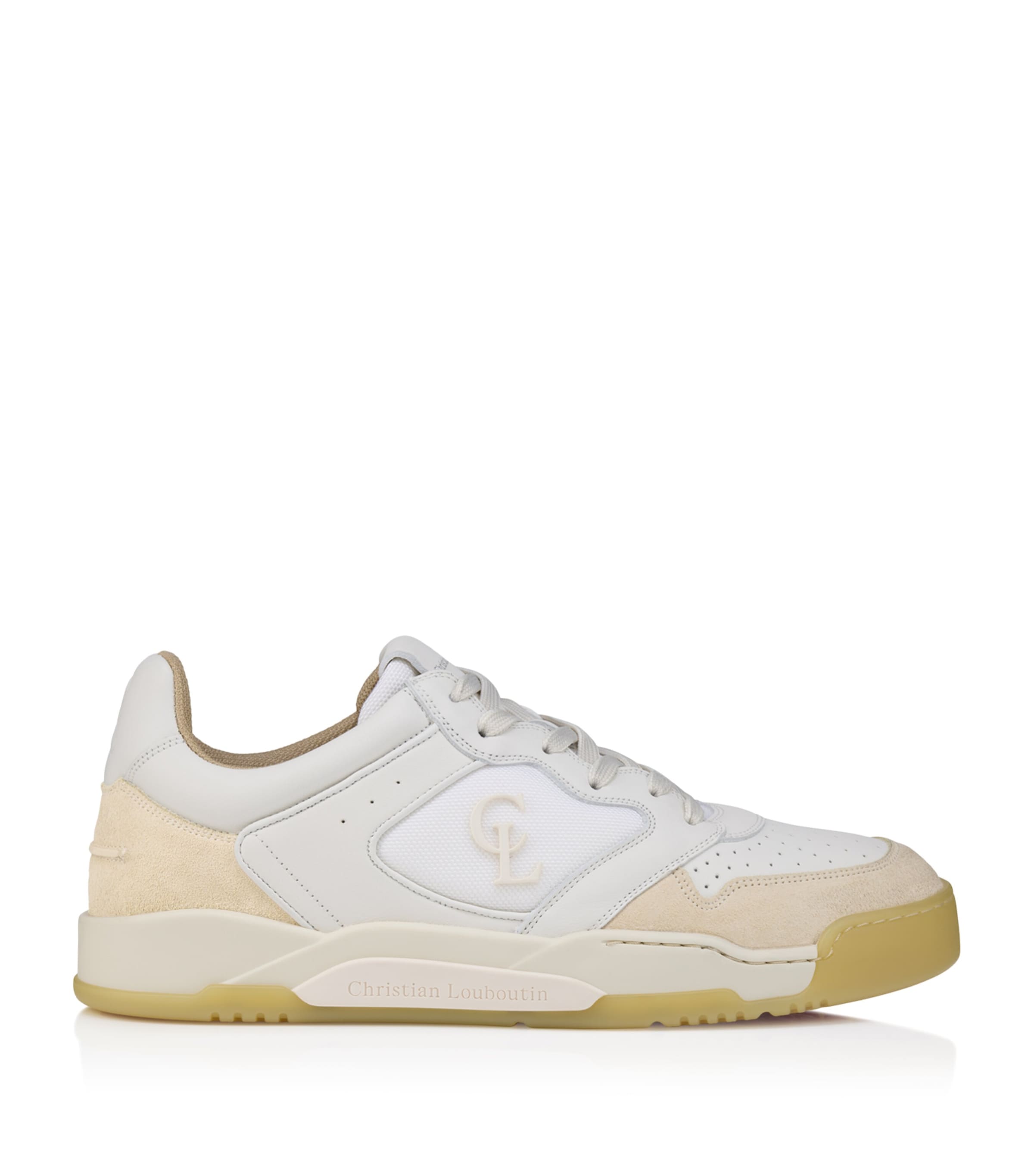 Christian Louboutin Bsktball 1 Retero Leather Trainers