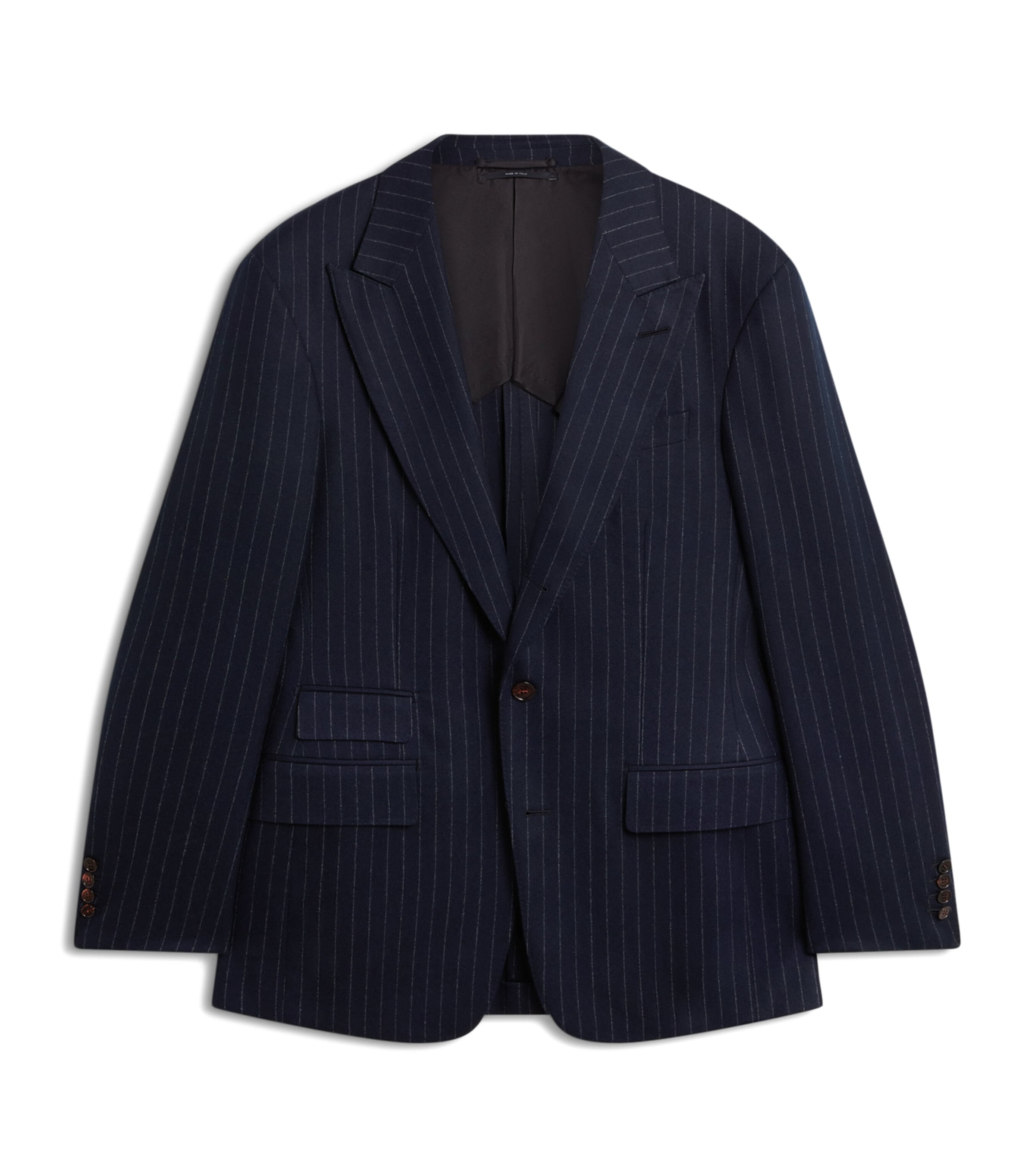 Merino Wool Chalkstripe Bourdon Blazer