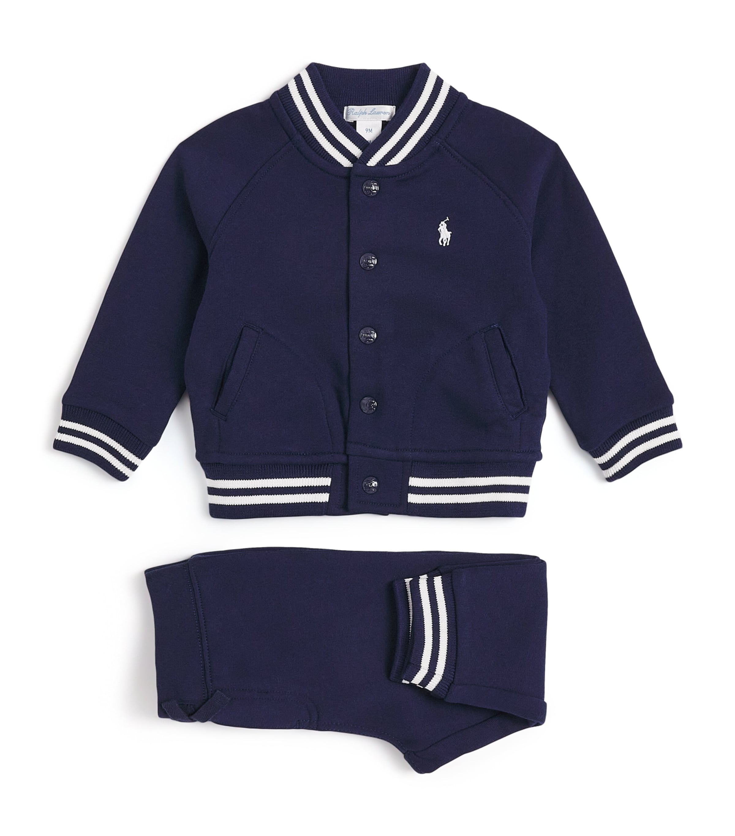 Cotton-Blend Jacket and Sweatpants Set (3-24 Months)