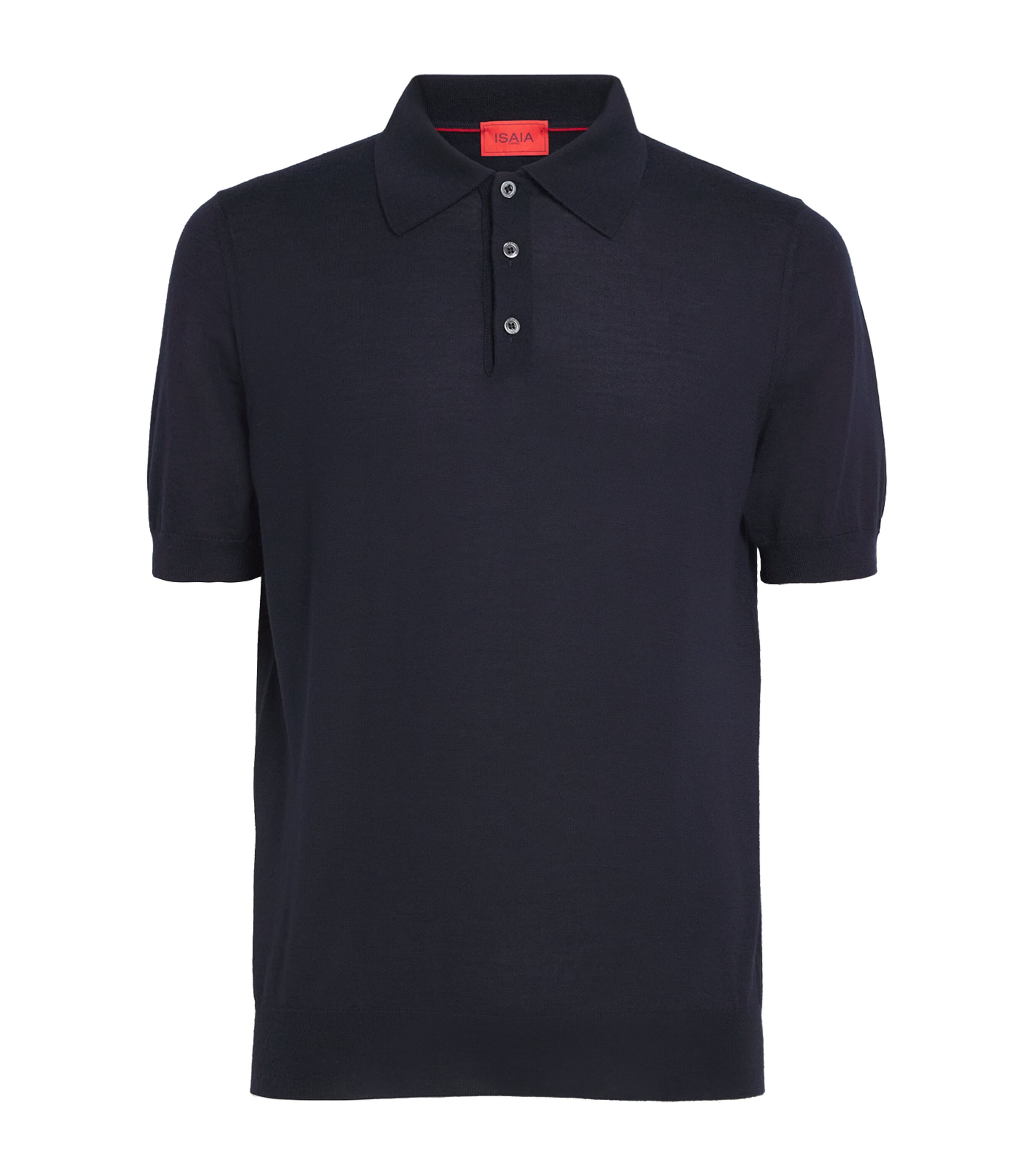 Cashmere-Silk Knit Polo Shirt