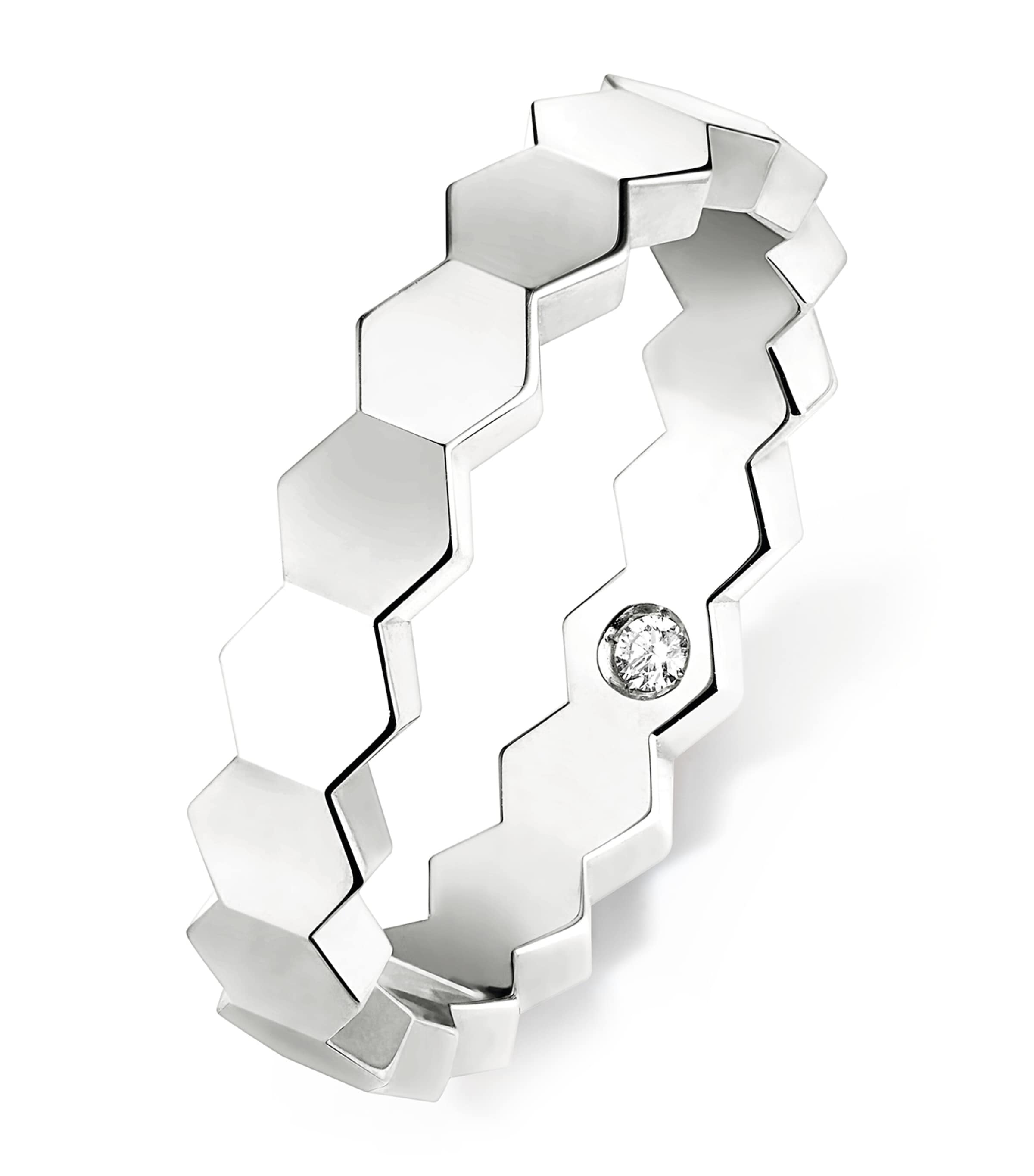 Chaumet White Gold and Diamond Bee de Chaumet Ring White Gold