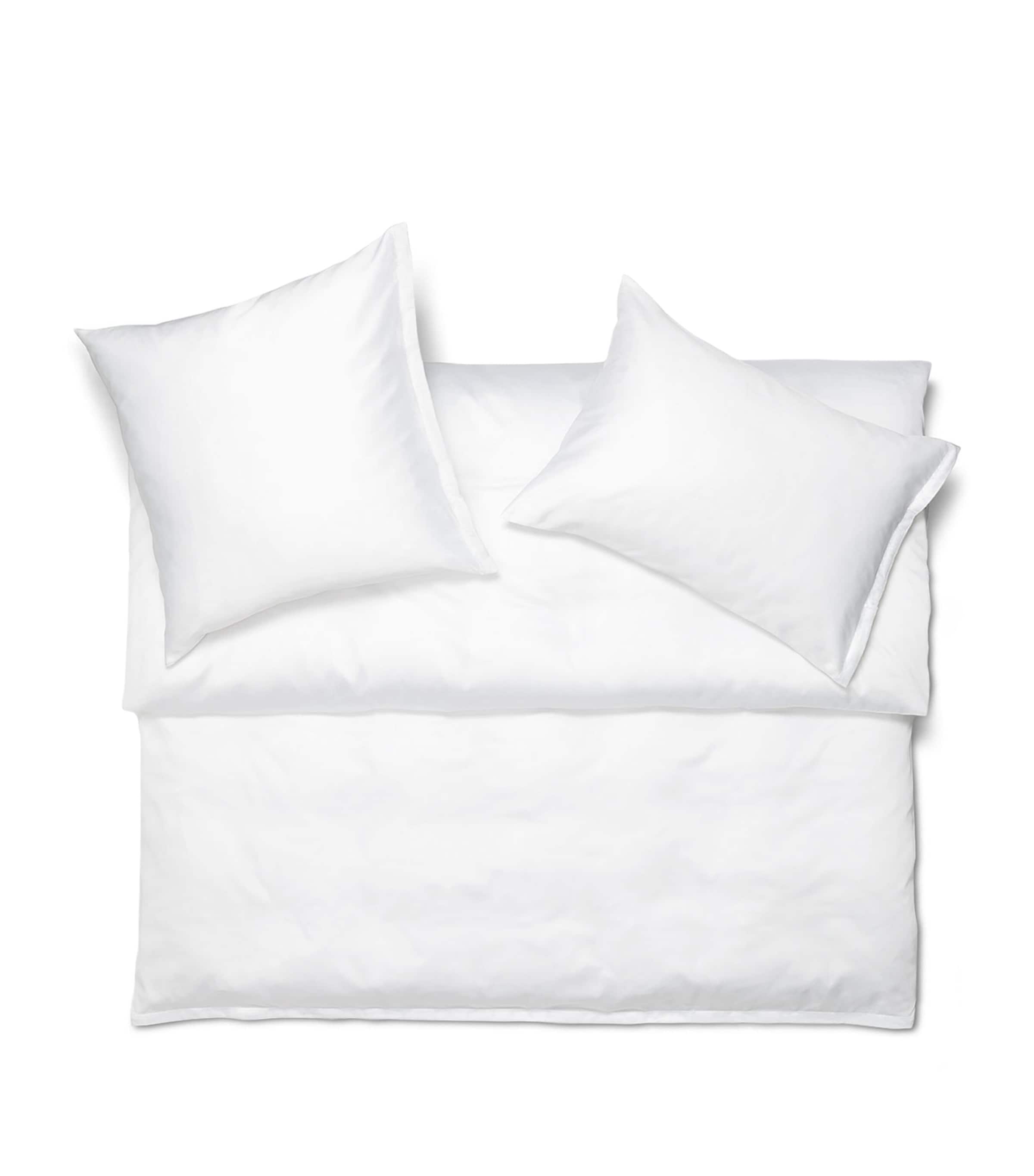 Schlossberg Satin Noblesse Uni Pillowcase (50cm x 75cm) Printemps