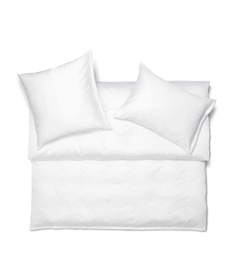 Schlossberg Satin Noblesse Uni Pillowcase (50cm x 75cm) Printemps