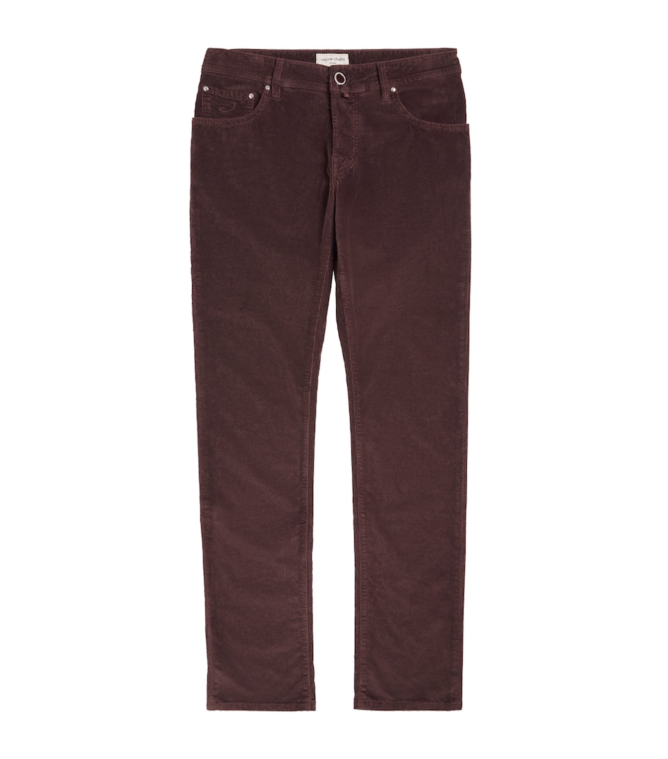 Corduroy Slim Trousers