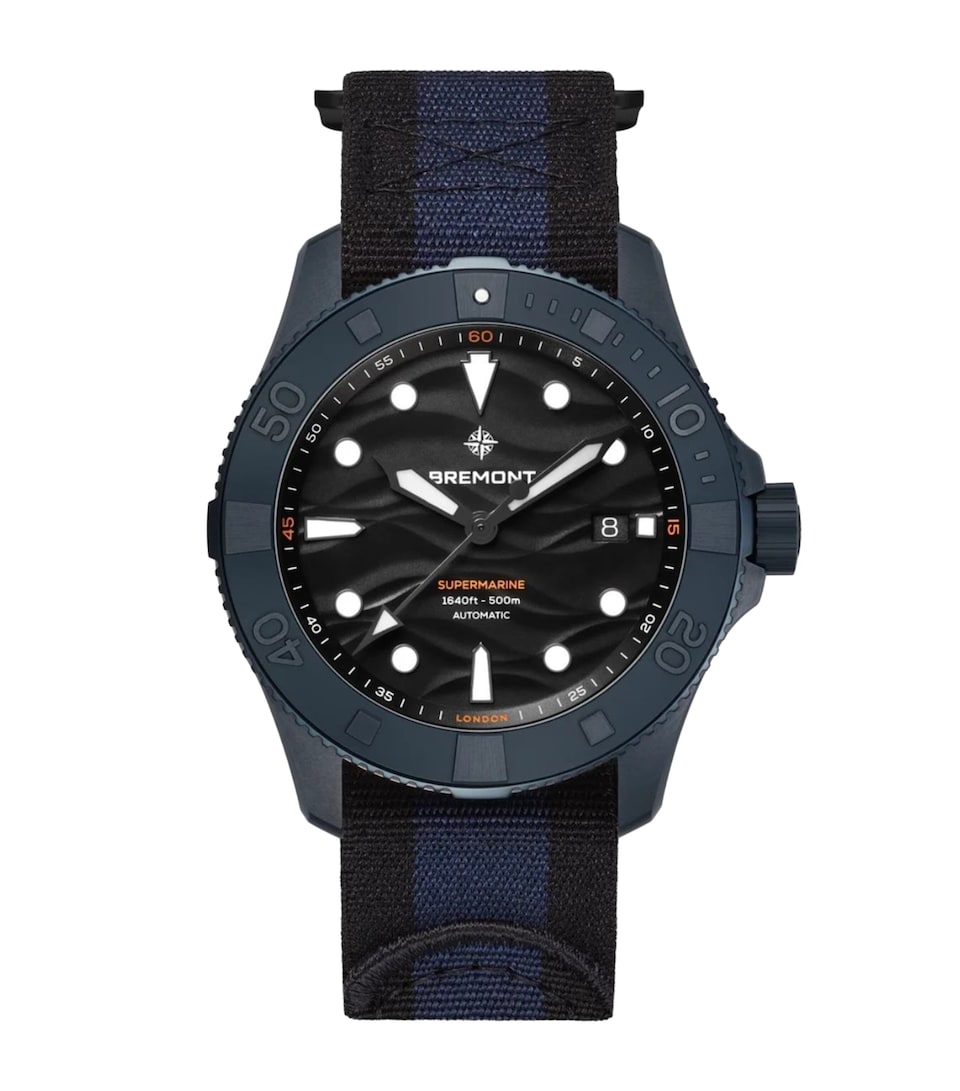 Bremont Ceramic and Titanium Supermarine Watch 43mm Black