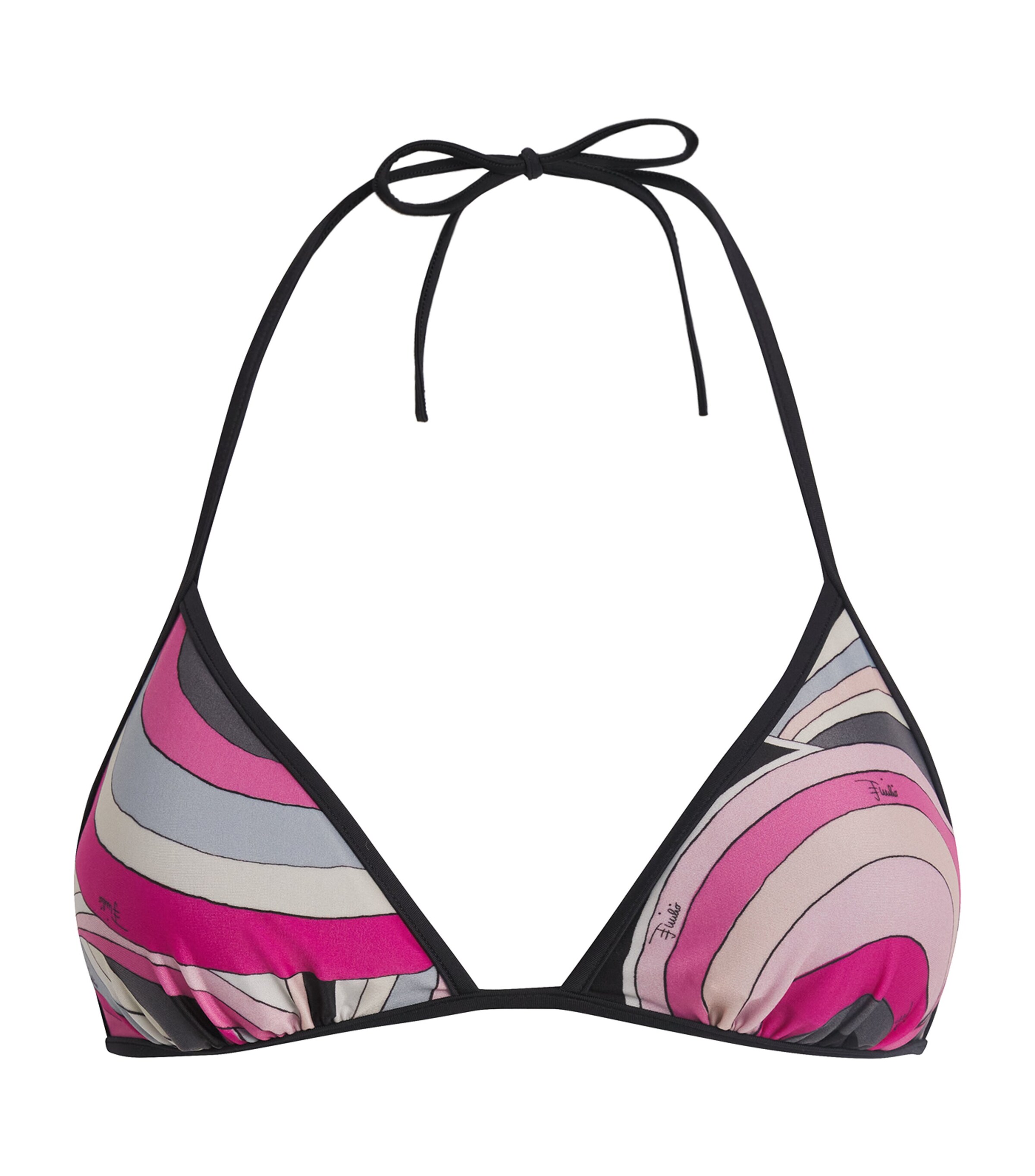Iride Print Bikini Top