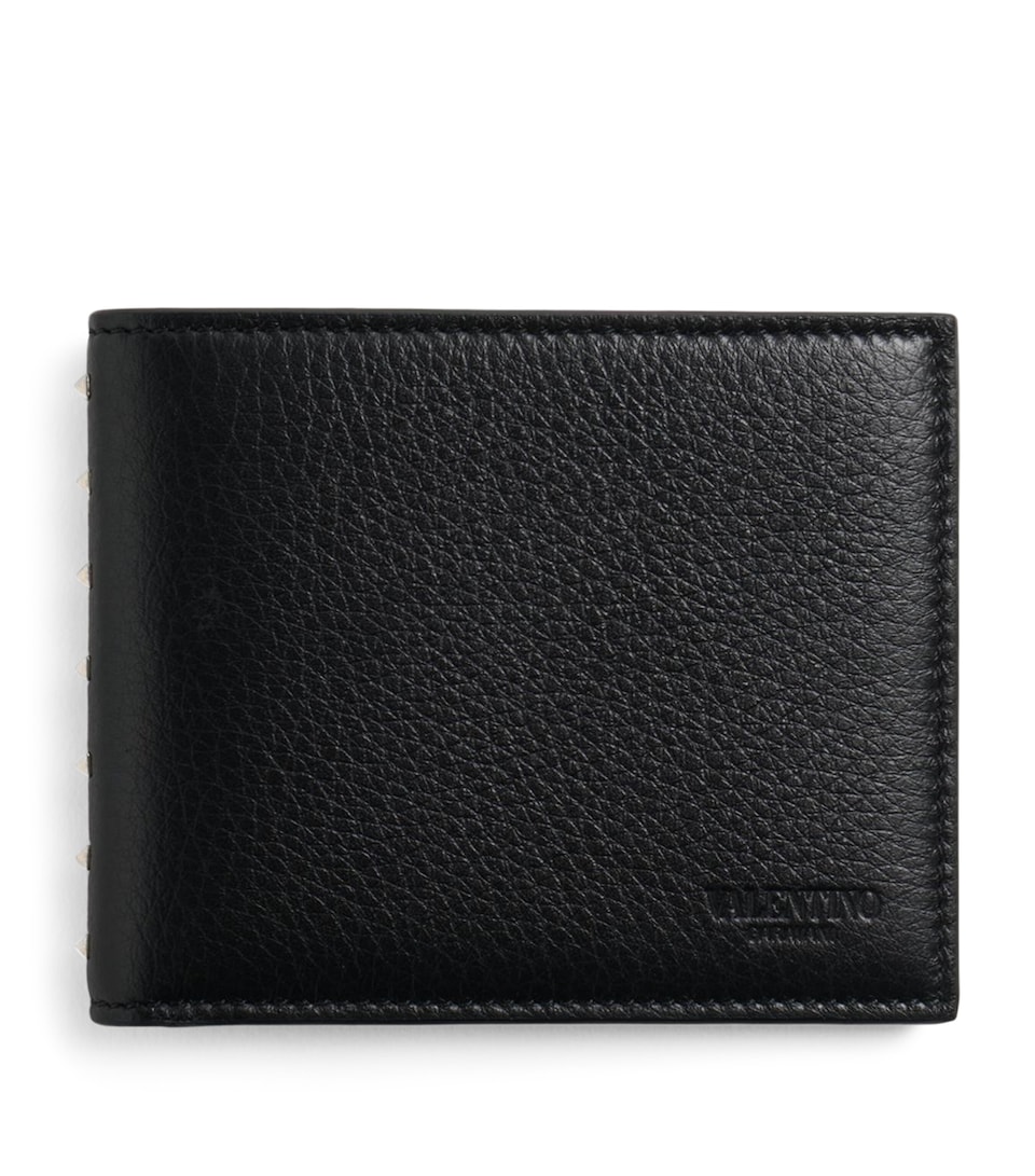 Leather Rockstud Wallet