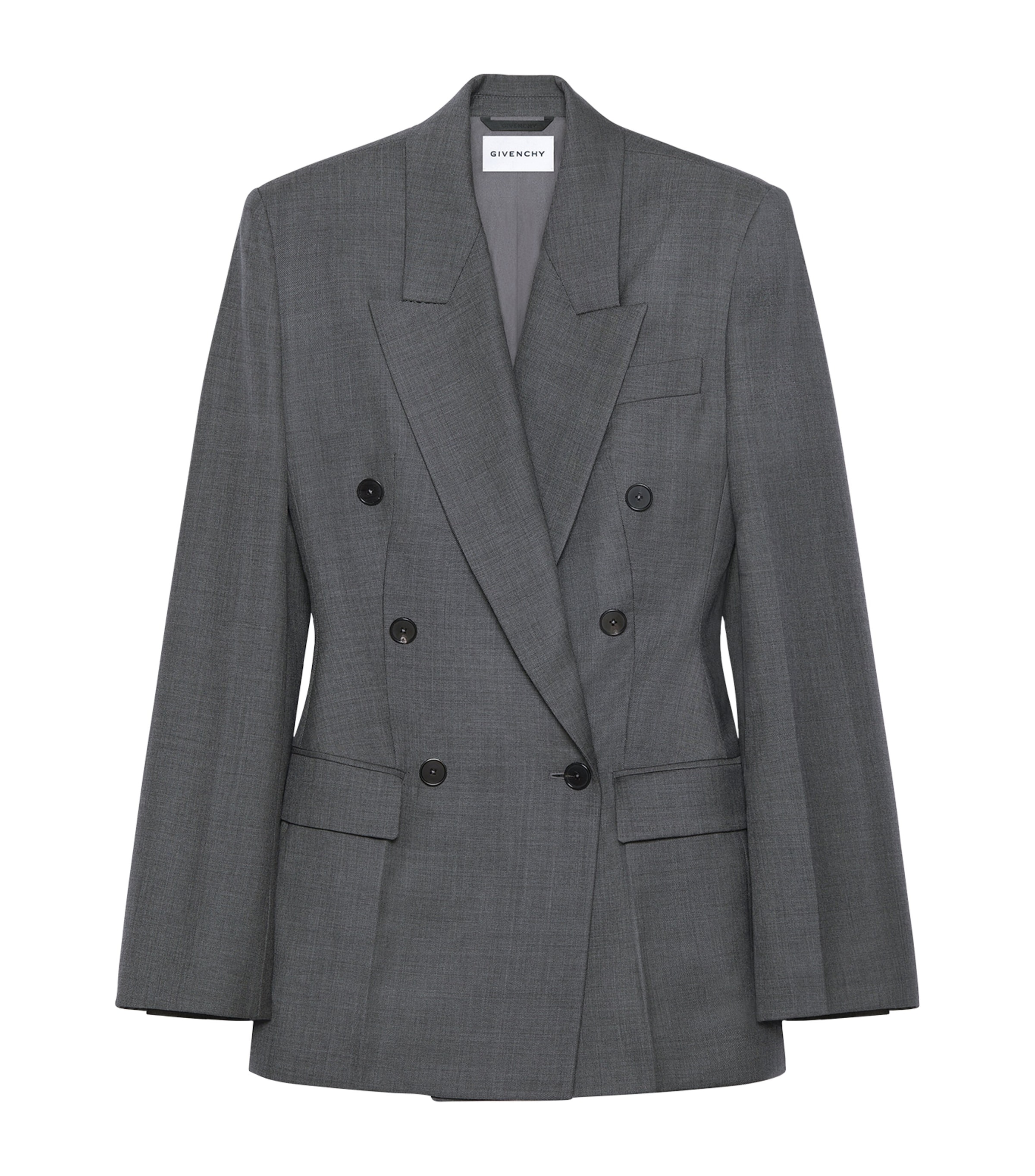 Wool Double-Breasted Jacket