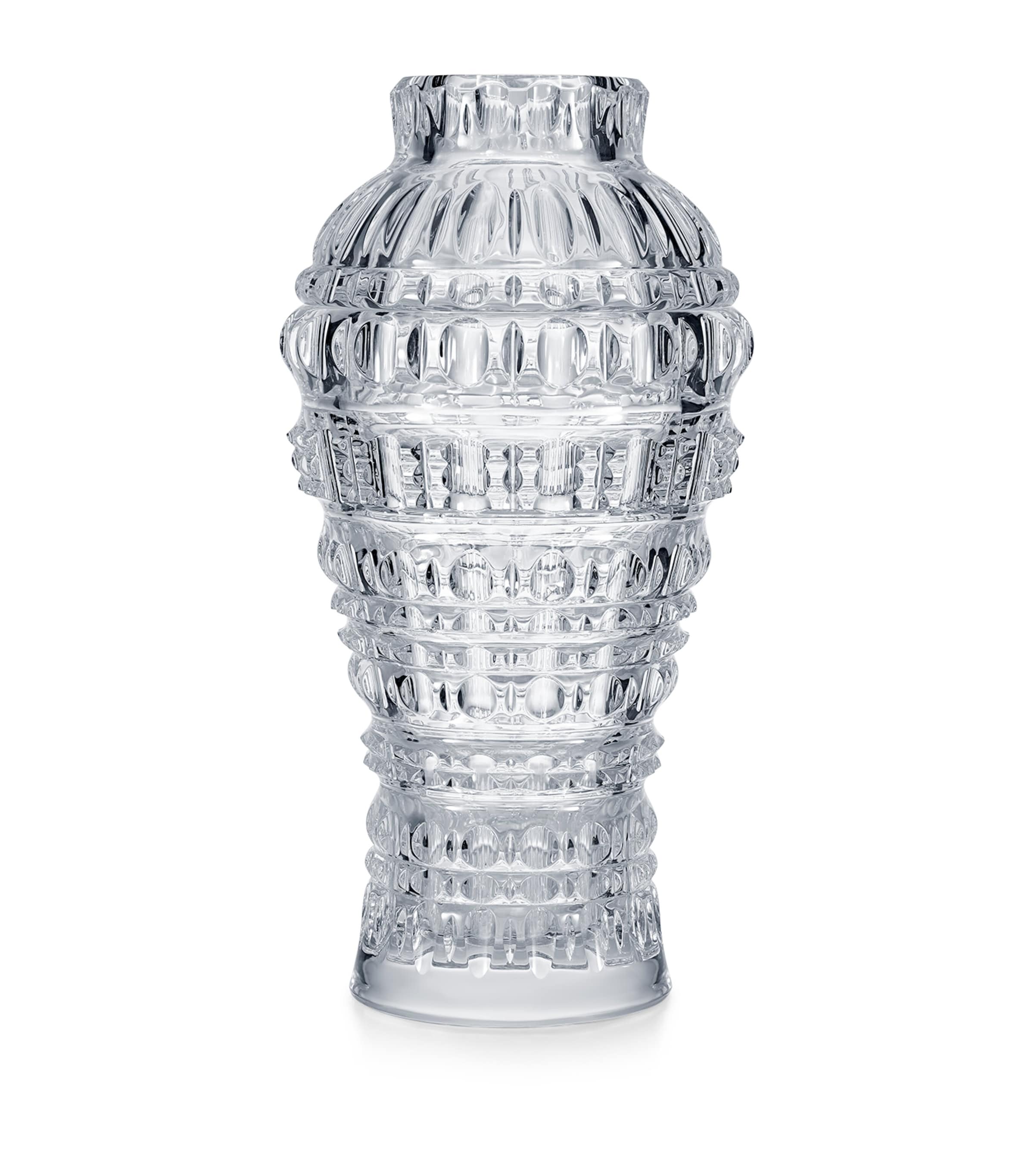 Baccarat Crystal New Antique Amphora Vase (53cm) Clear