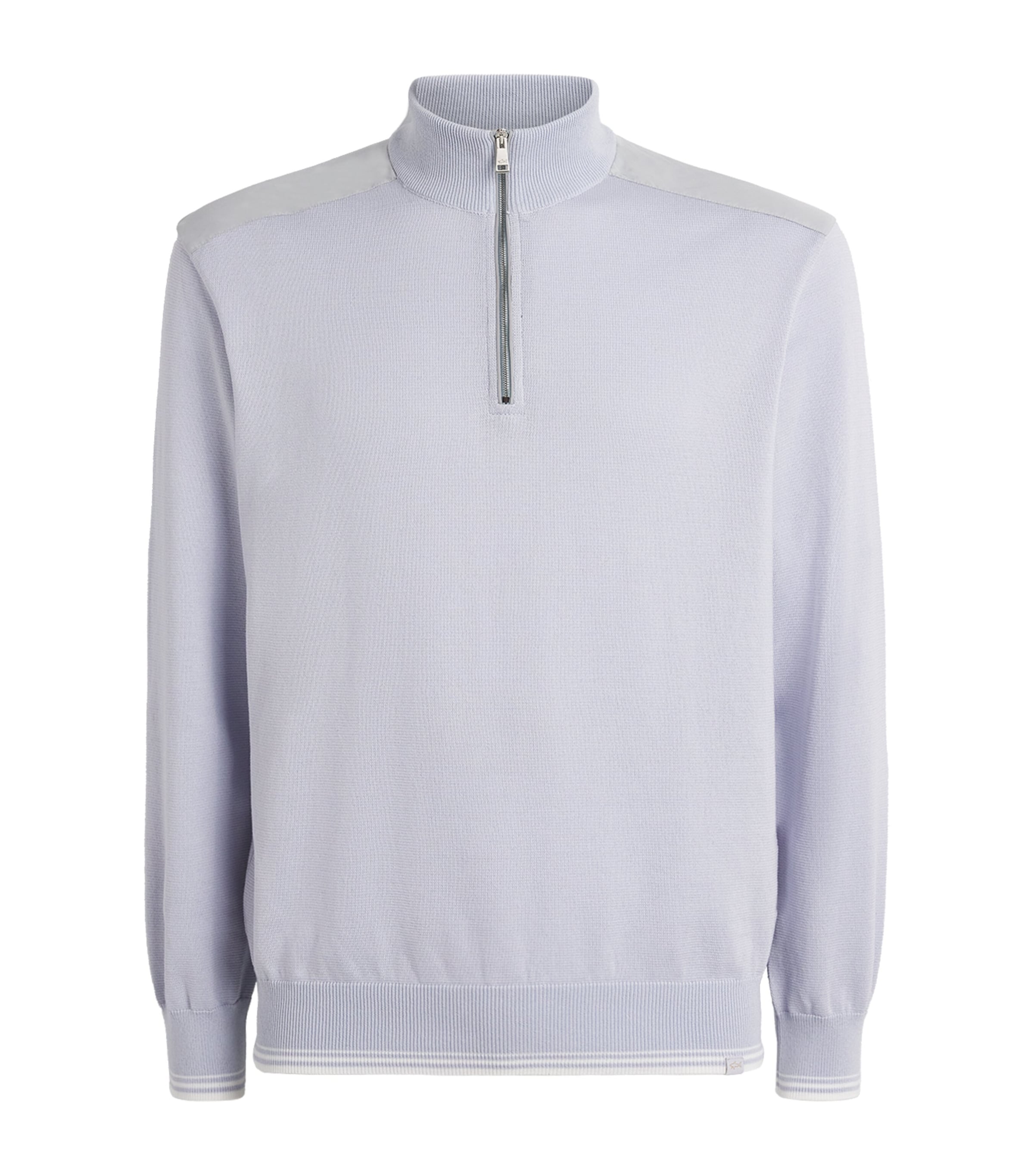Organic Cashmere Half-Zip Sweater