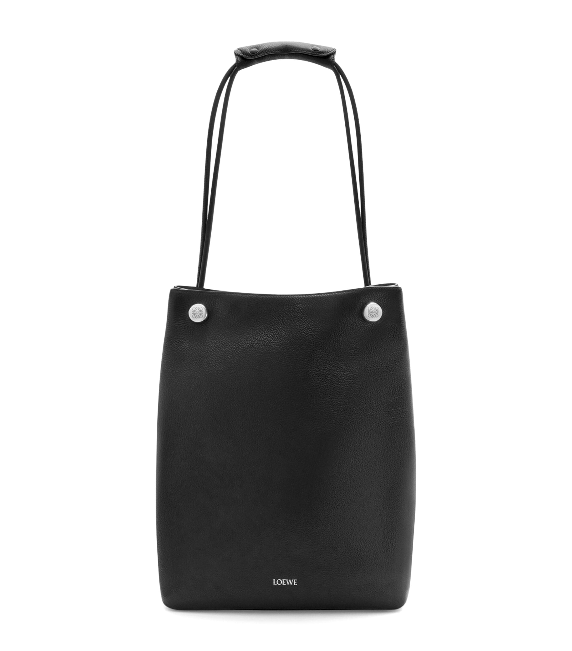 LOEWE Leather Pebble Shoulder Bag | Harrods US