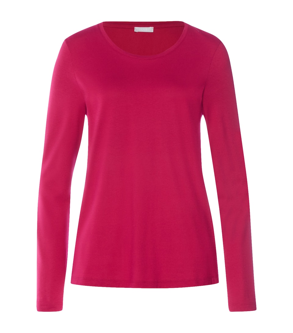Cotton-Modal Long-Sleeve T-Shirt