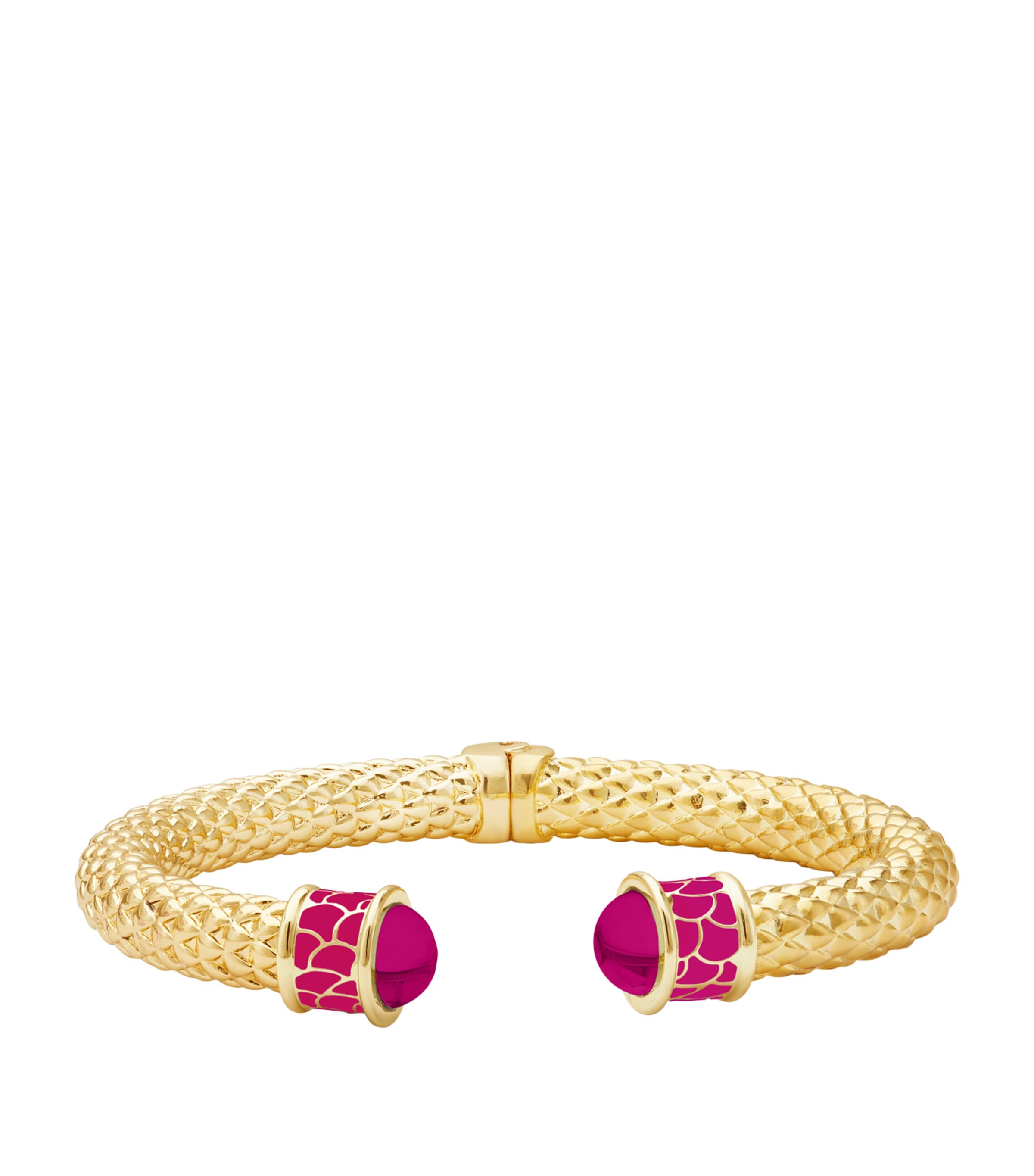 Gold-Plated Minoan Torque Open Bangle